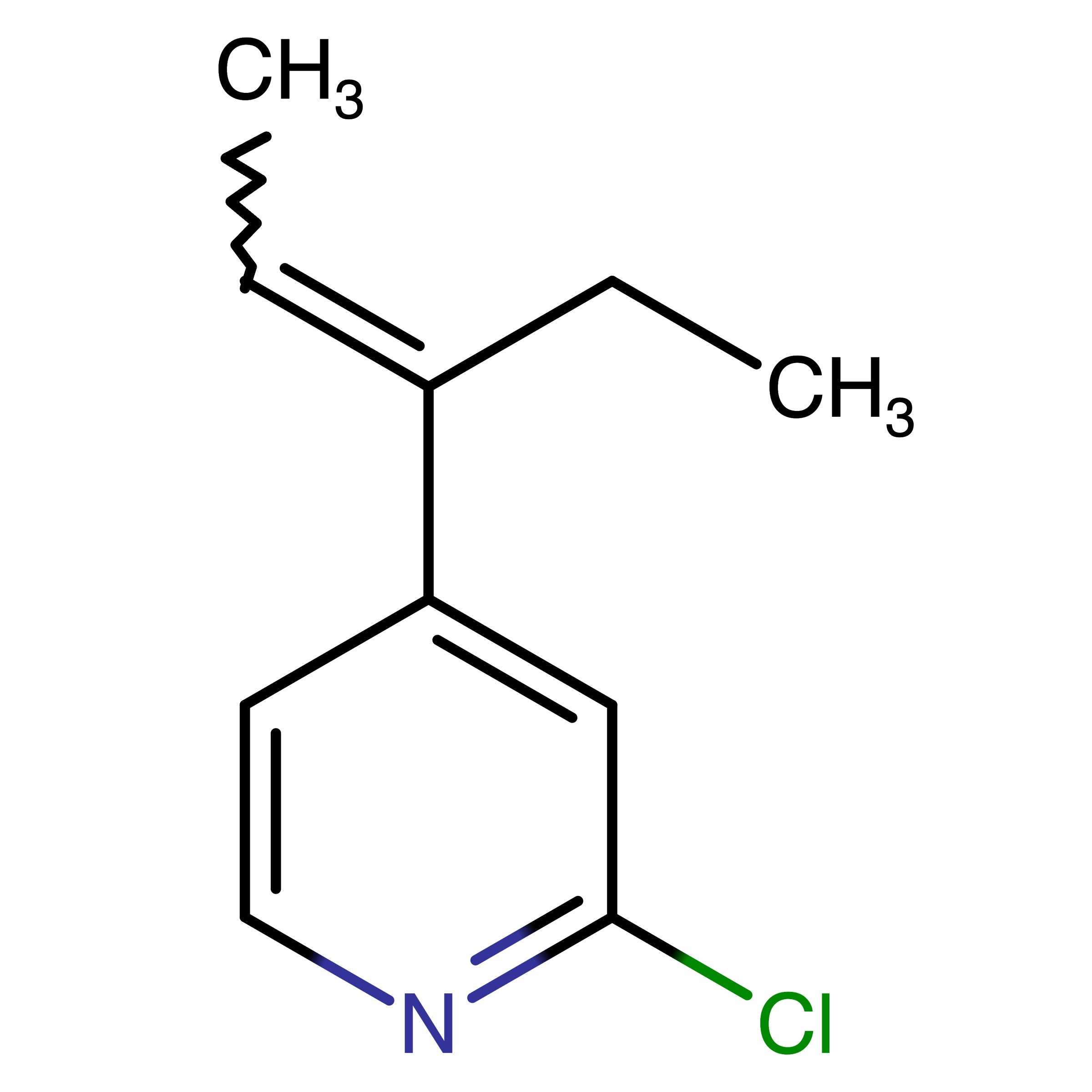 CAS RN 1609947-71-8 | 2-Chloro-4-(pent-2-en-3-yl)pyridine