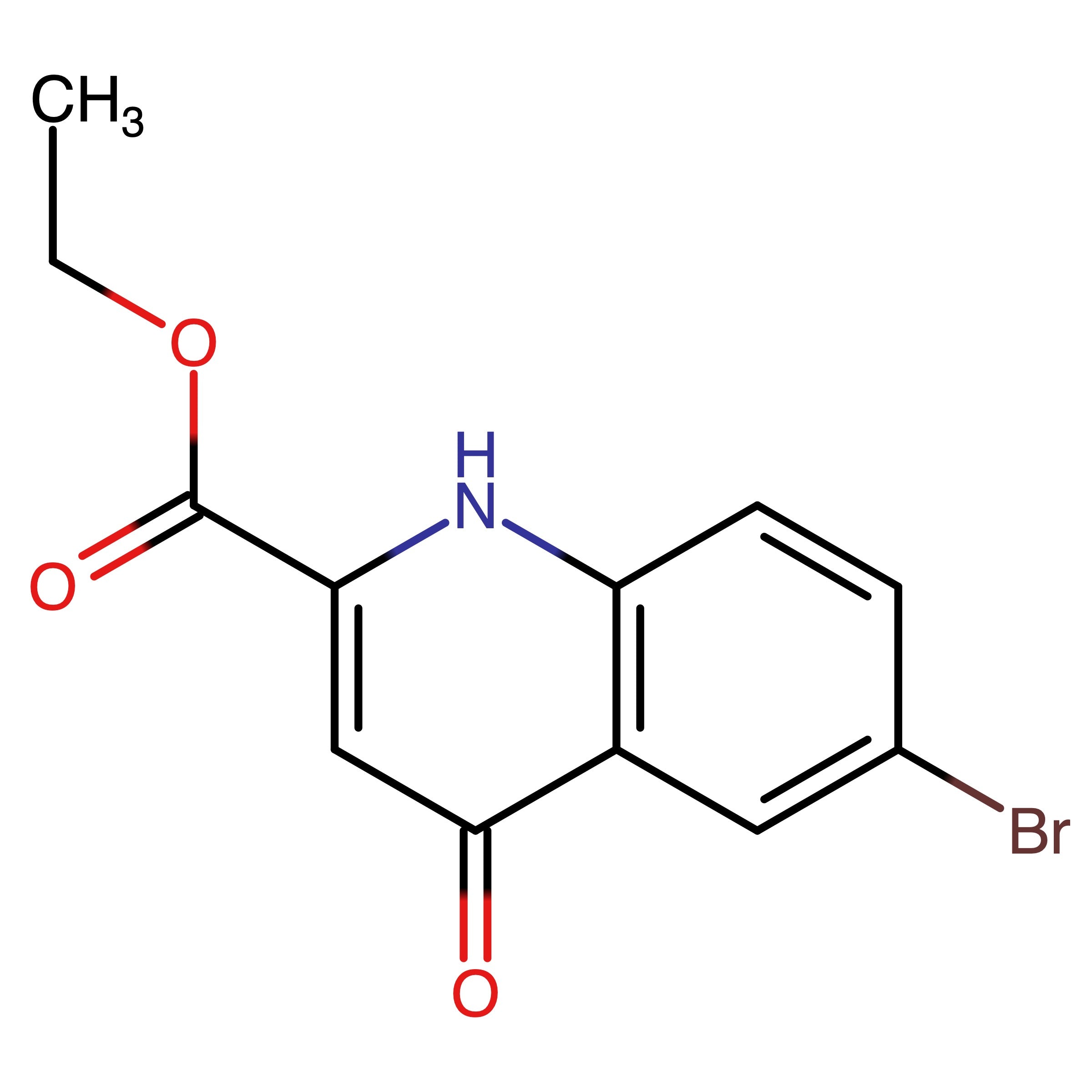 CAS RN 29954-04-9 | Ethyl 6-bromo-4-oxo-1,4-dihydroquinoline-2-carboxylate