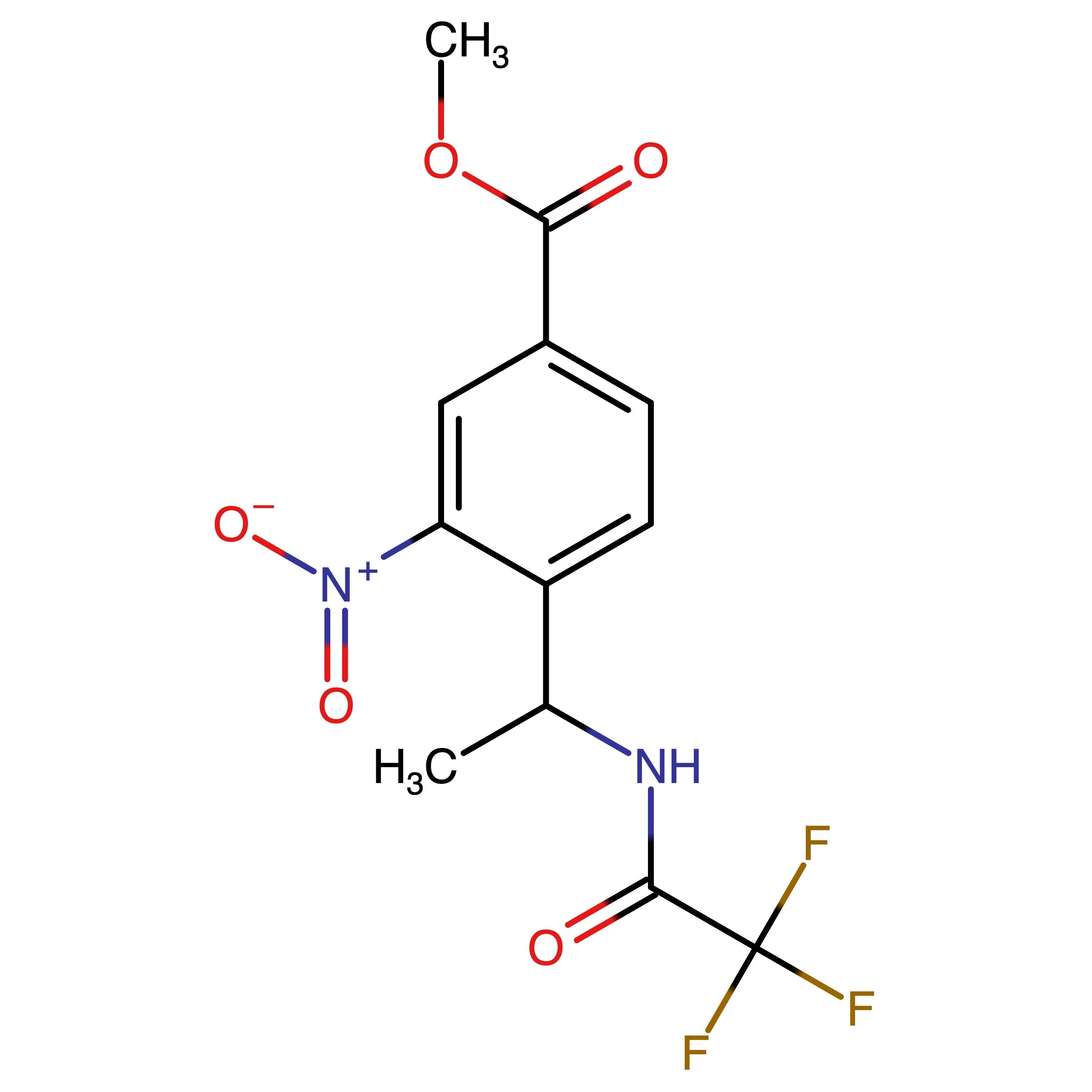 CAS RN 934388-16-6 | Methyl 3-nitro-4-(1-(2,2,2-trifluoroacetamido)ethyl)benzoate