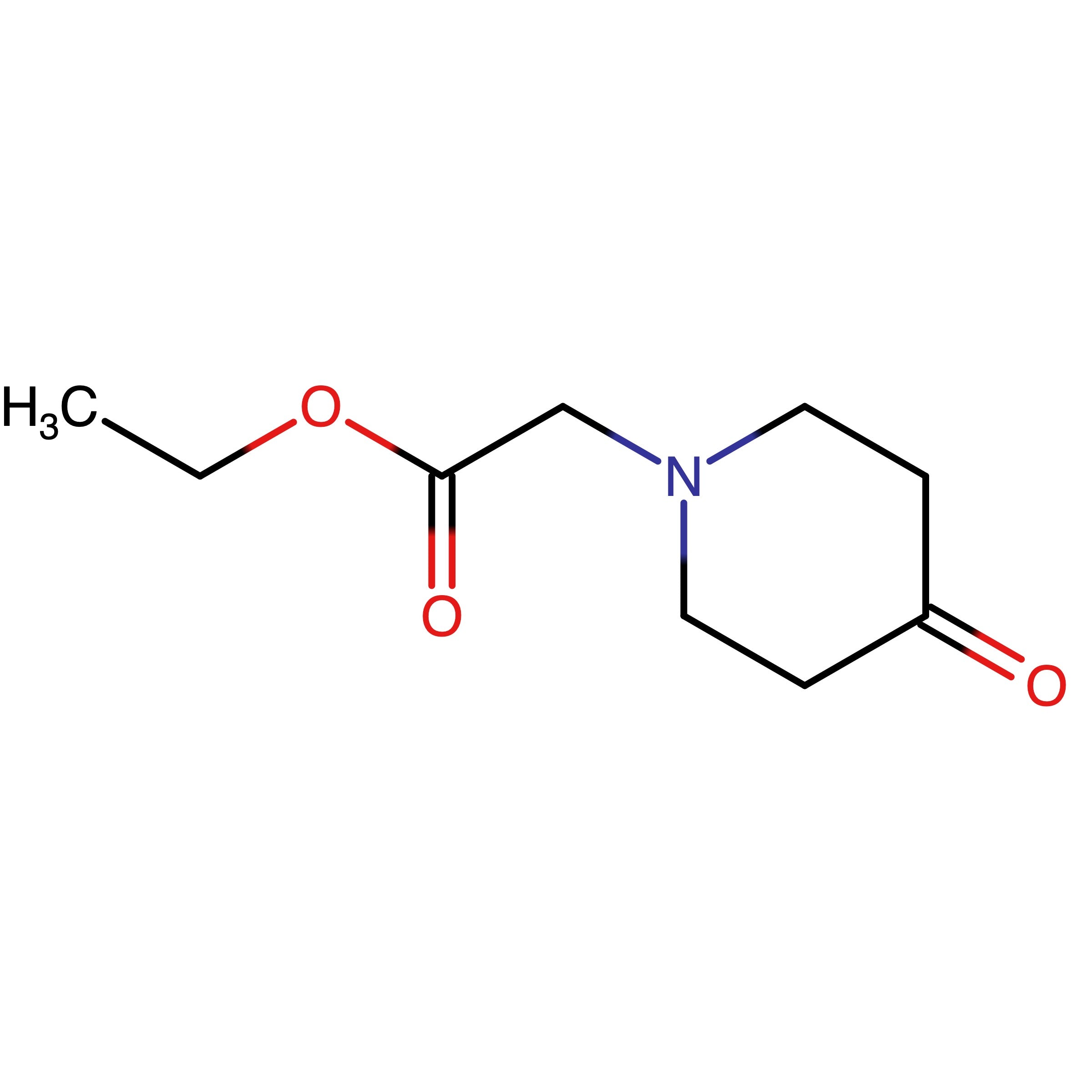CAS RN 145729-10-8 | Ethyl 2-(4-oxopiperidin-1-yl)acetate | MFCD09936102