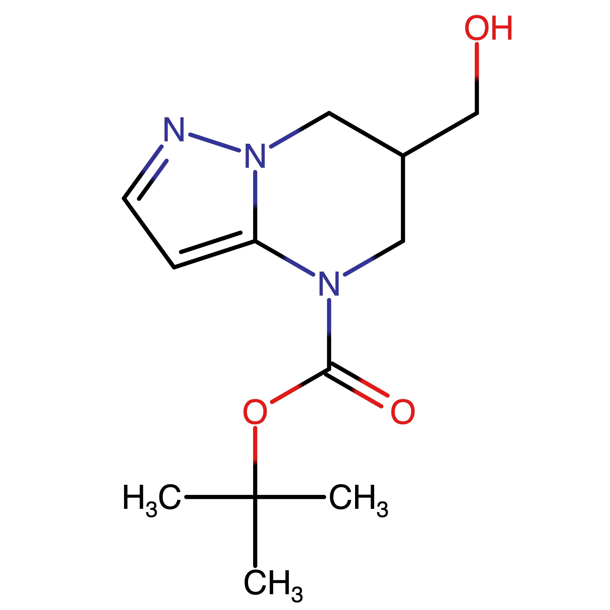 CAS RN 2946722-07-0 | tert-Butyl 6-(hydroxymethyl)-6,7-dihydropyrazolo[1,5-a]pyrimidine-4(5H)-carboxylate
