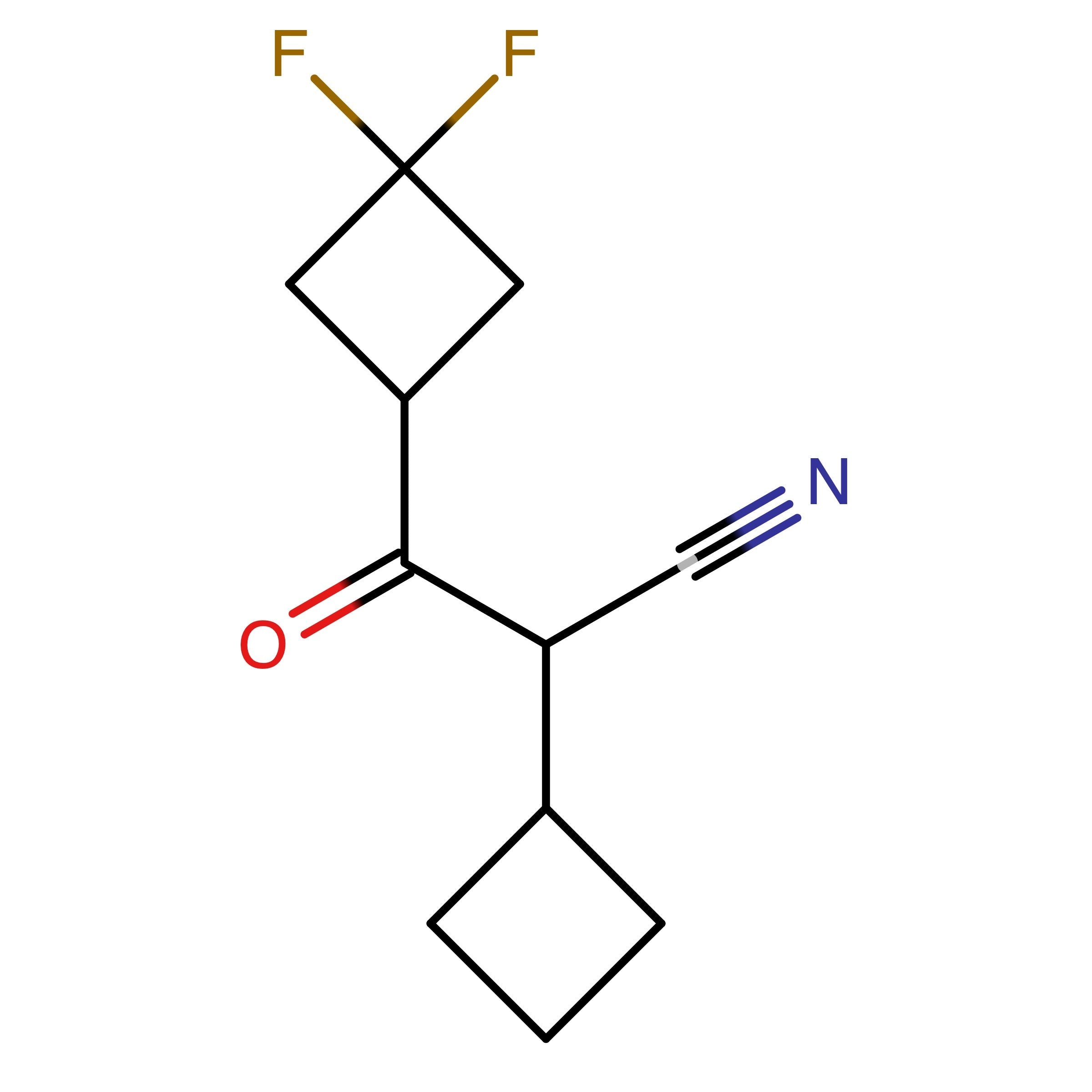 CAS RN 2975665-91-7 | 2-Cyclobutyl-3-(3,3-difluorocyclobutyl)-3-oxopropanenitrile