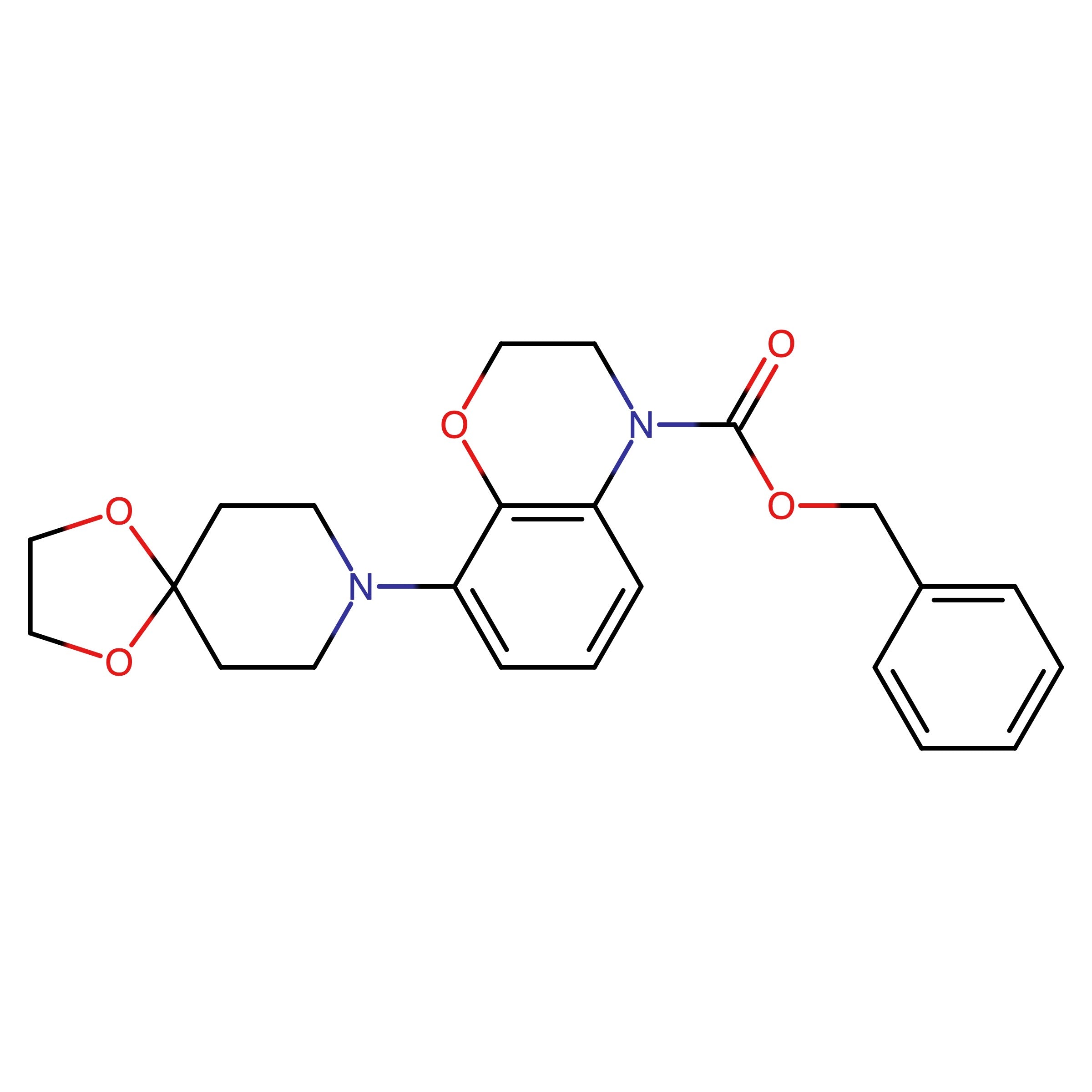 CAS RN 3023410-86-5 | Benzyl 8-(1,4-dioxa-8-azaspiro[4.5]decan-8-yl)-2,3-dihydro-4H-benzo[b][1,4]oxazine-4-carboxylate