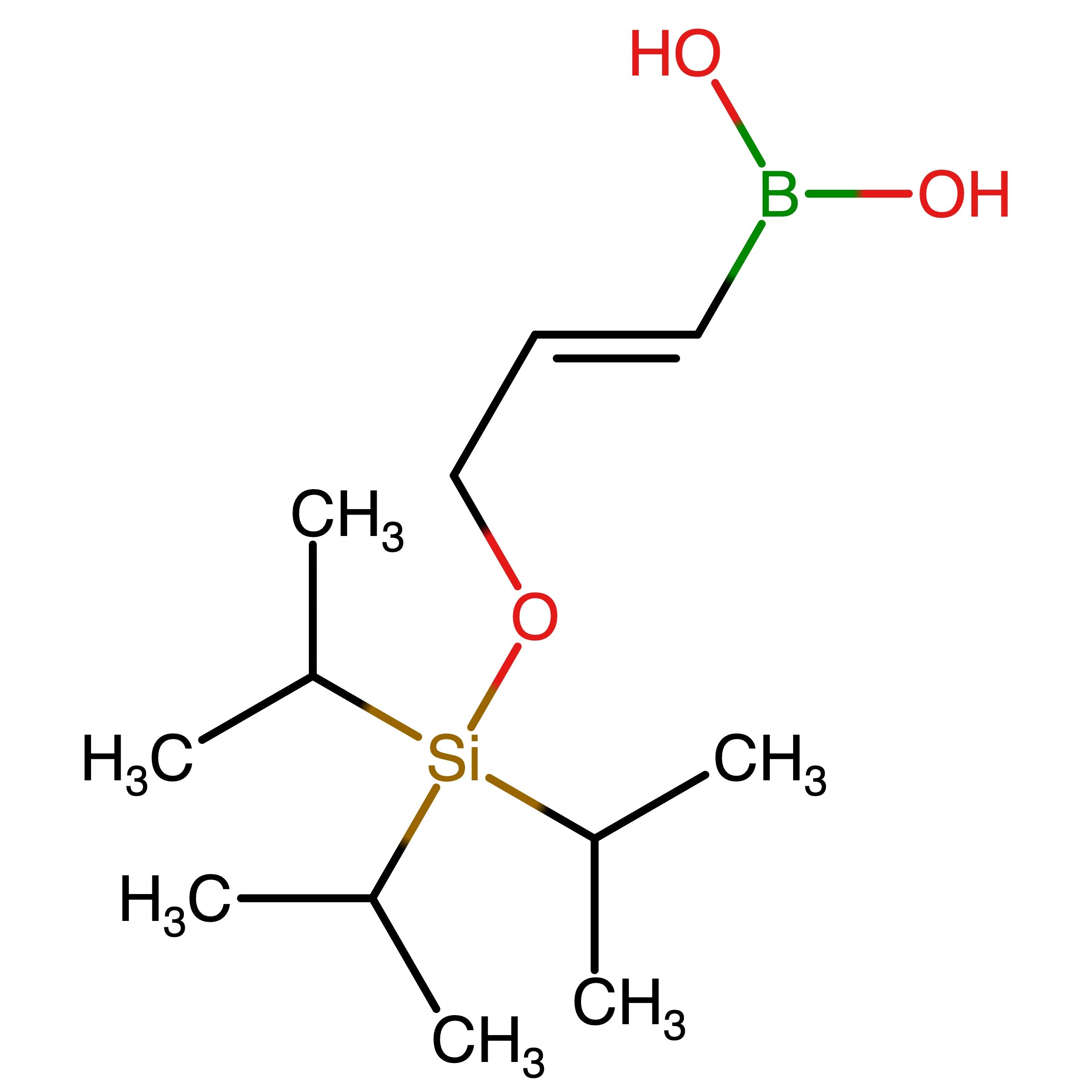 CAS RN 2337228-18-7 | (E)-(3-((Triisopropylsilyl)oxy)prop-1-en-1-yl)boronic acid