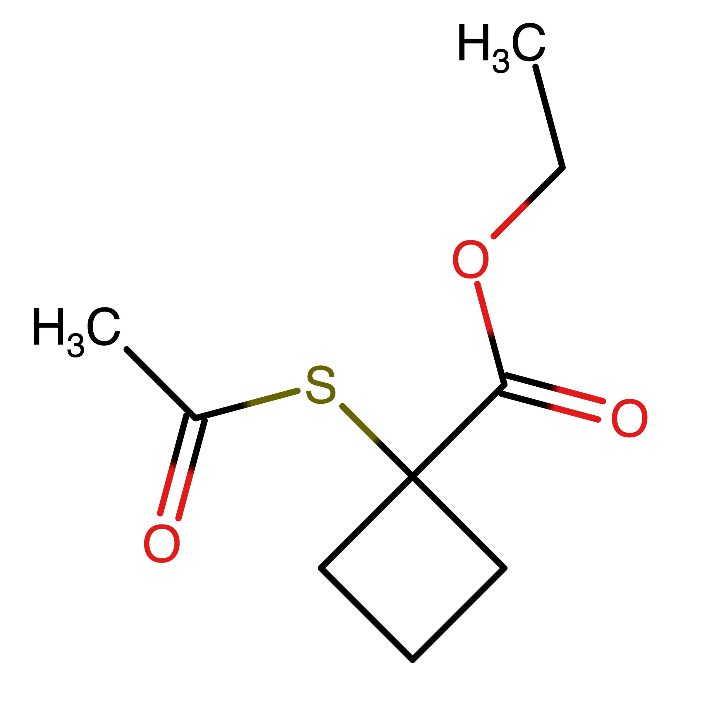 CAS RN 1498296-78-8 | Ethyl 1-(acetylthio)cyclobutane-1-carboxylate