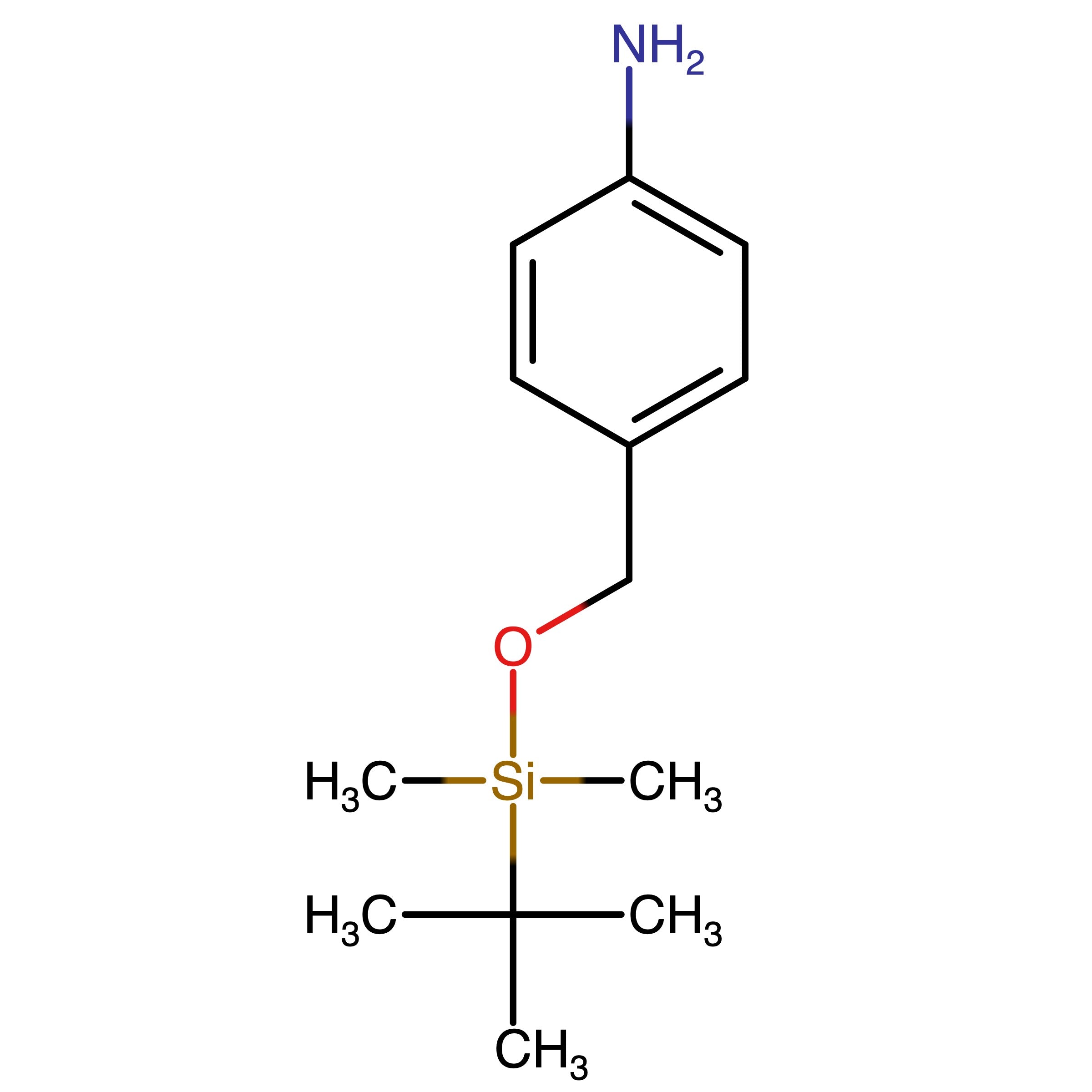 CAS RN 131230-76-7 | 4-(((tert-Butyldimethylsilyl)oxy)methyl)aniline | MFCD20483304