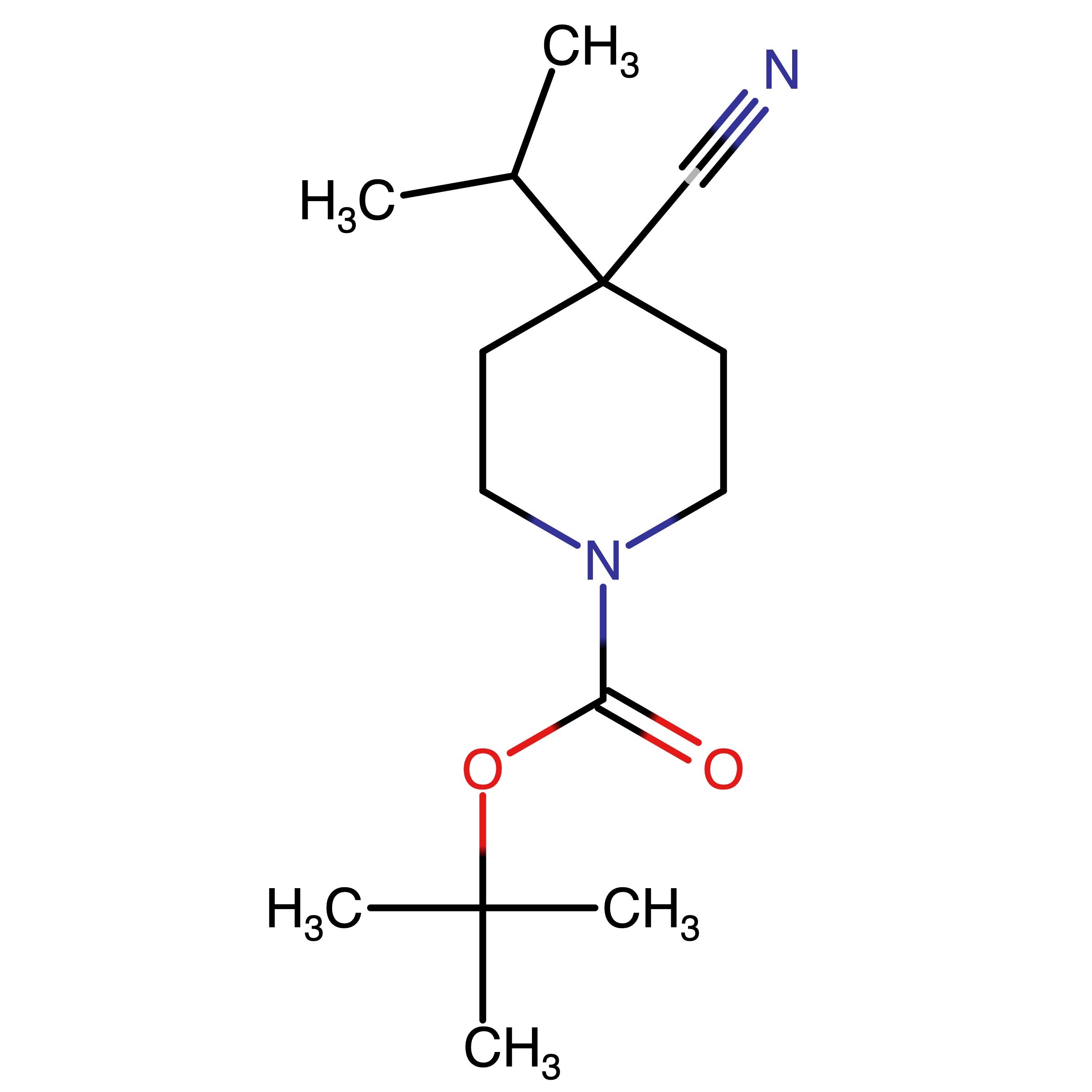 CAS 1093396-58-7 | tert-Butyl 4-Nitriloxycarbohydro-4-propan-2-ylpiperidine-1-carboxylate