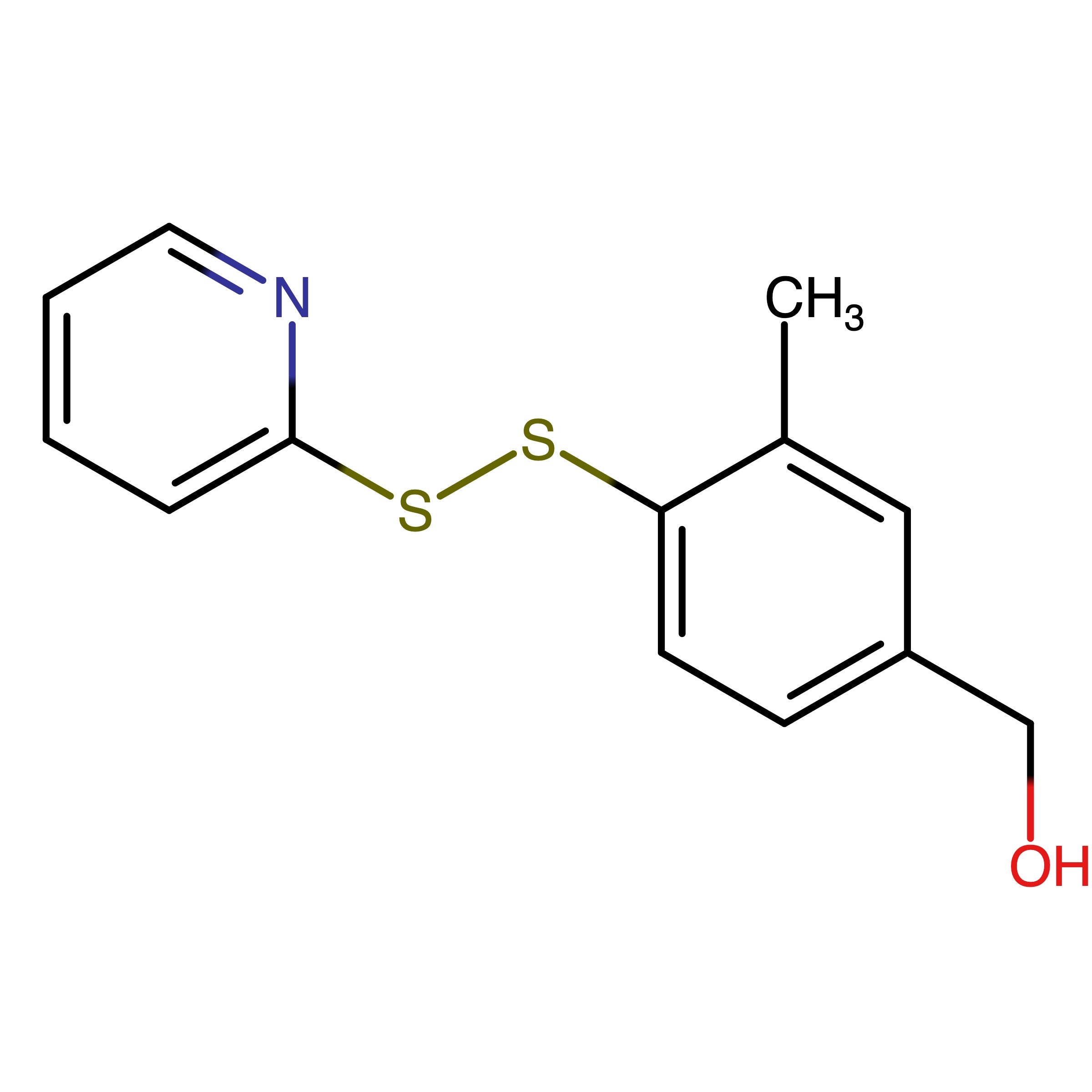 CAS RN 2362536-43-2 | (3-Methyl-4-(pyridin-2-yldisulfaneyl)phenyl)methanol