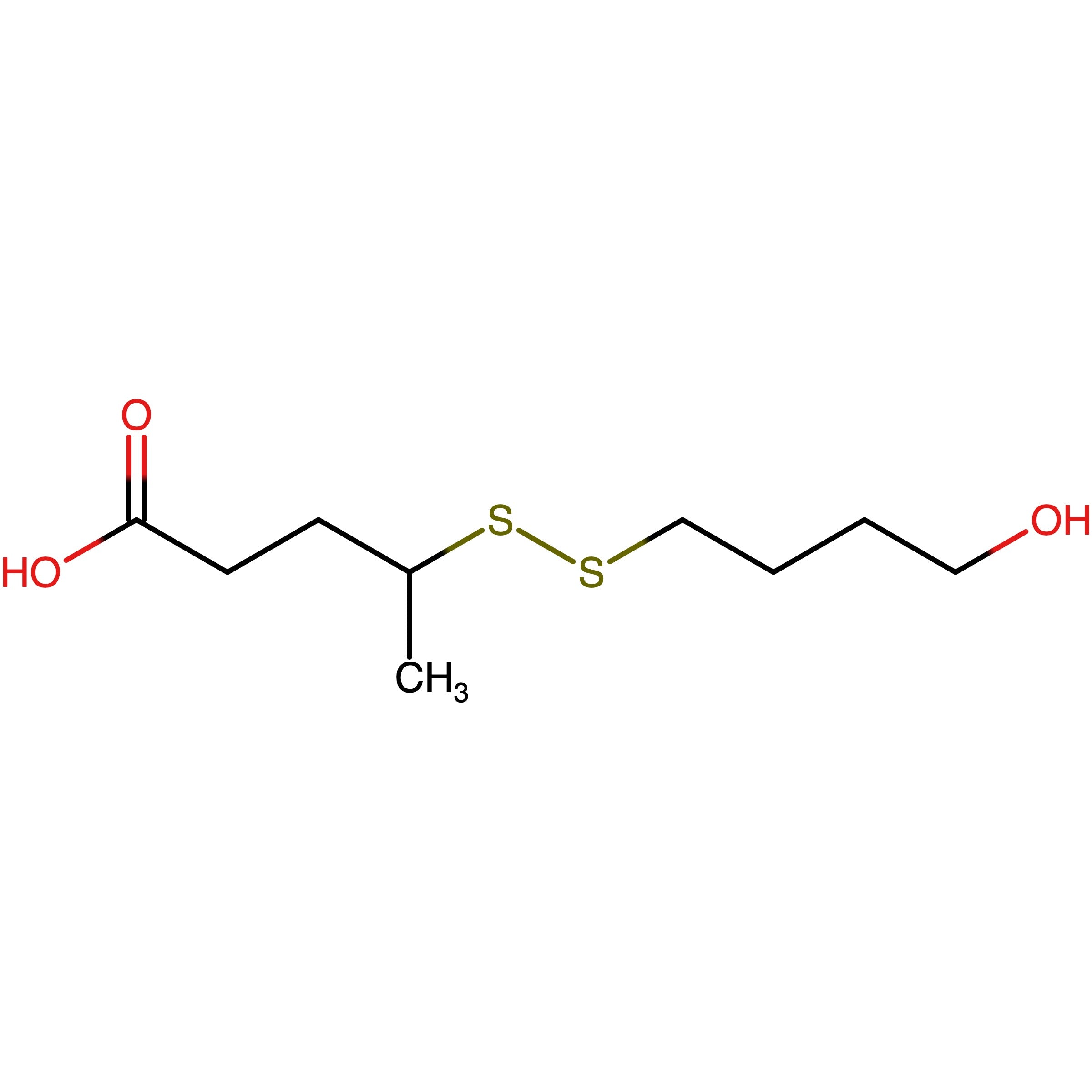 CAS RN 1773531-82-0 | 4-((4-Hydroxybutyl)disulfaneyl)pentanoic acid
