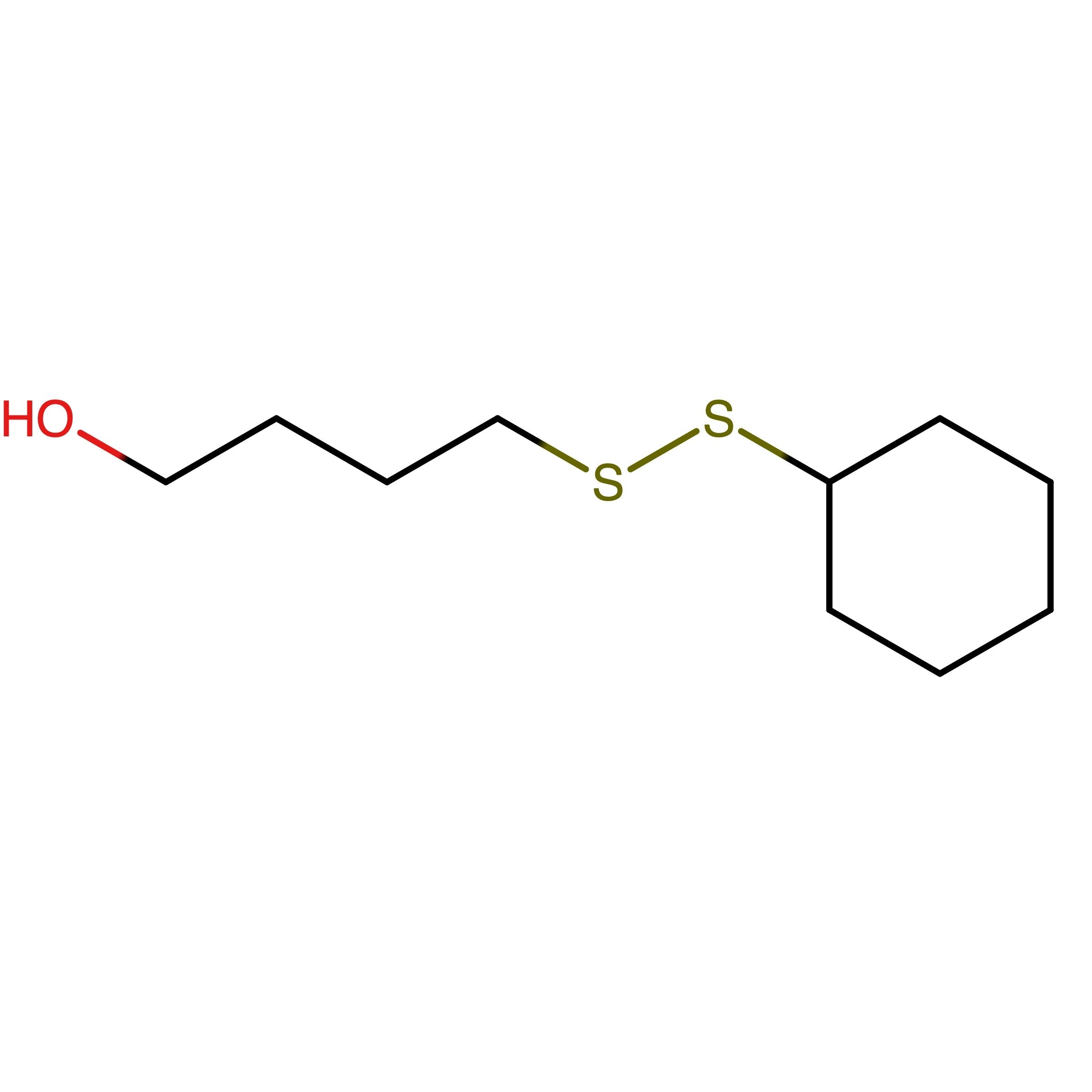 CAS RN 1773532-08-3 | 4-(Cyclohexyldisulfaneyl)butan-1-ol