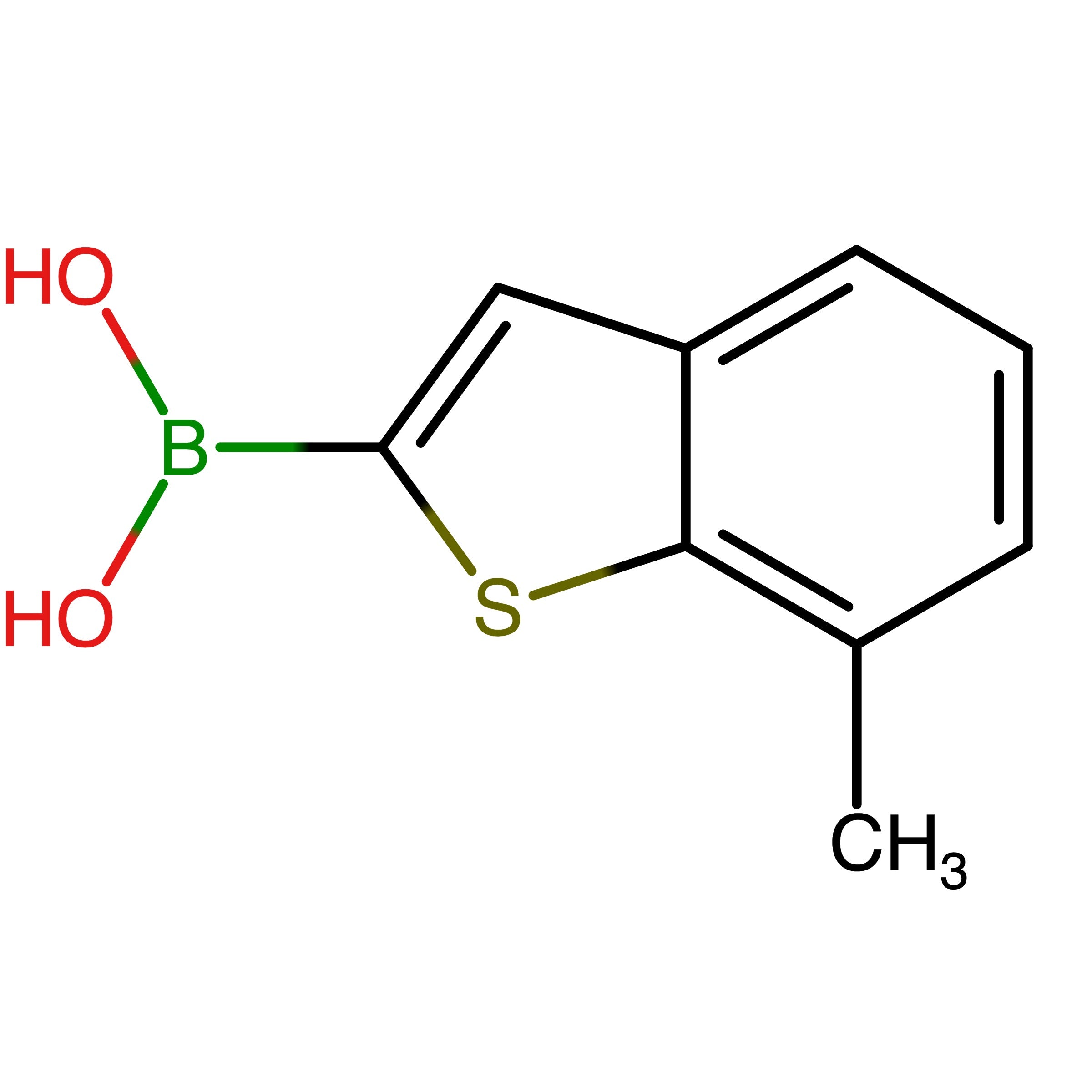 CAS RN 1340599-91-8 | (7-Methylbenzo[b]thiophen-2-yl)boronic acid | MFCD16699454