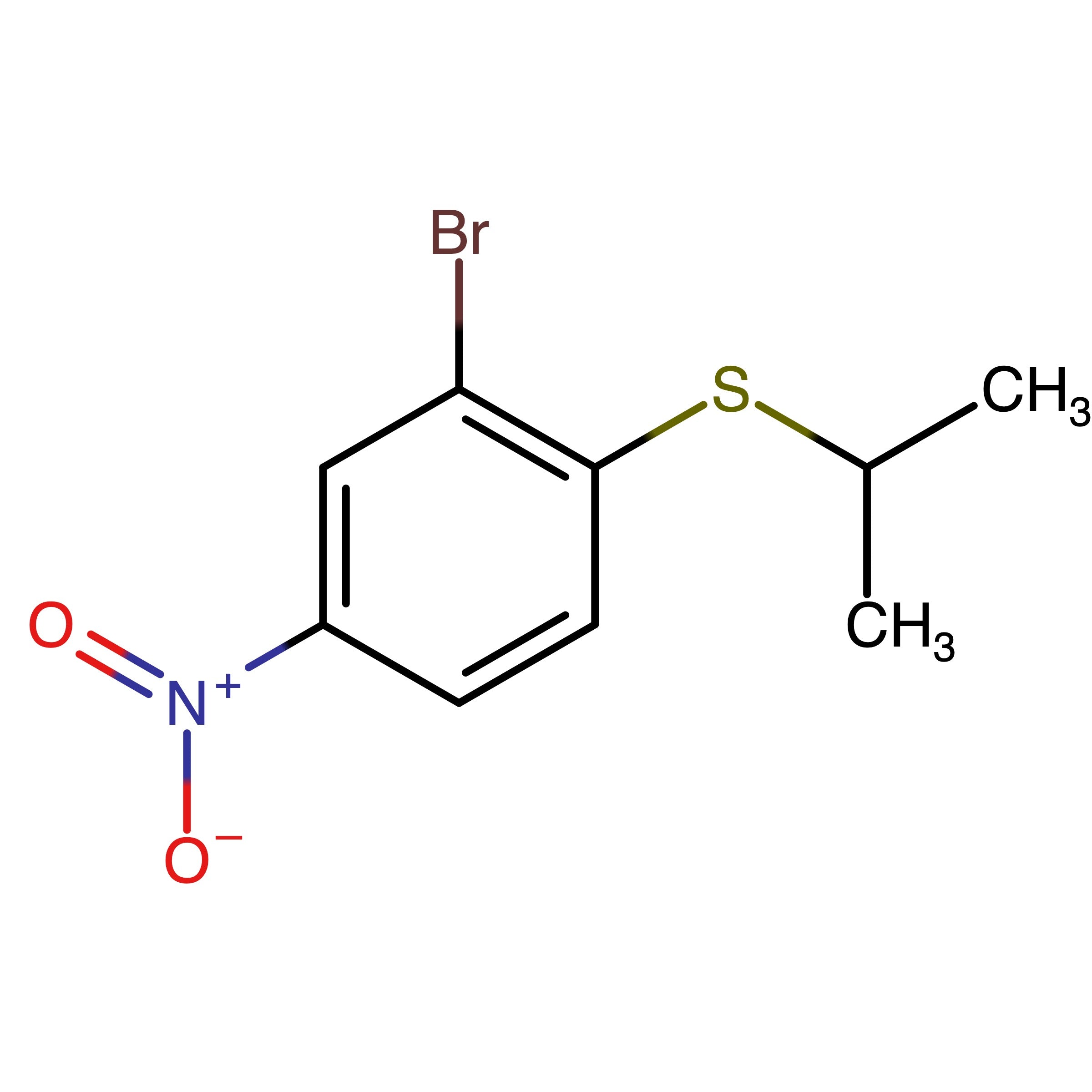 CAS RN 207110-72-3 | (2-Bromo-4-nitrophenyl)(isopropyl)sulfane