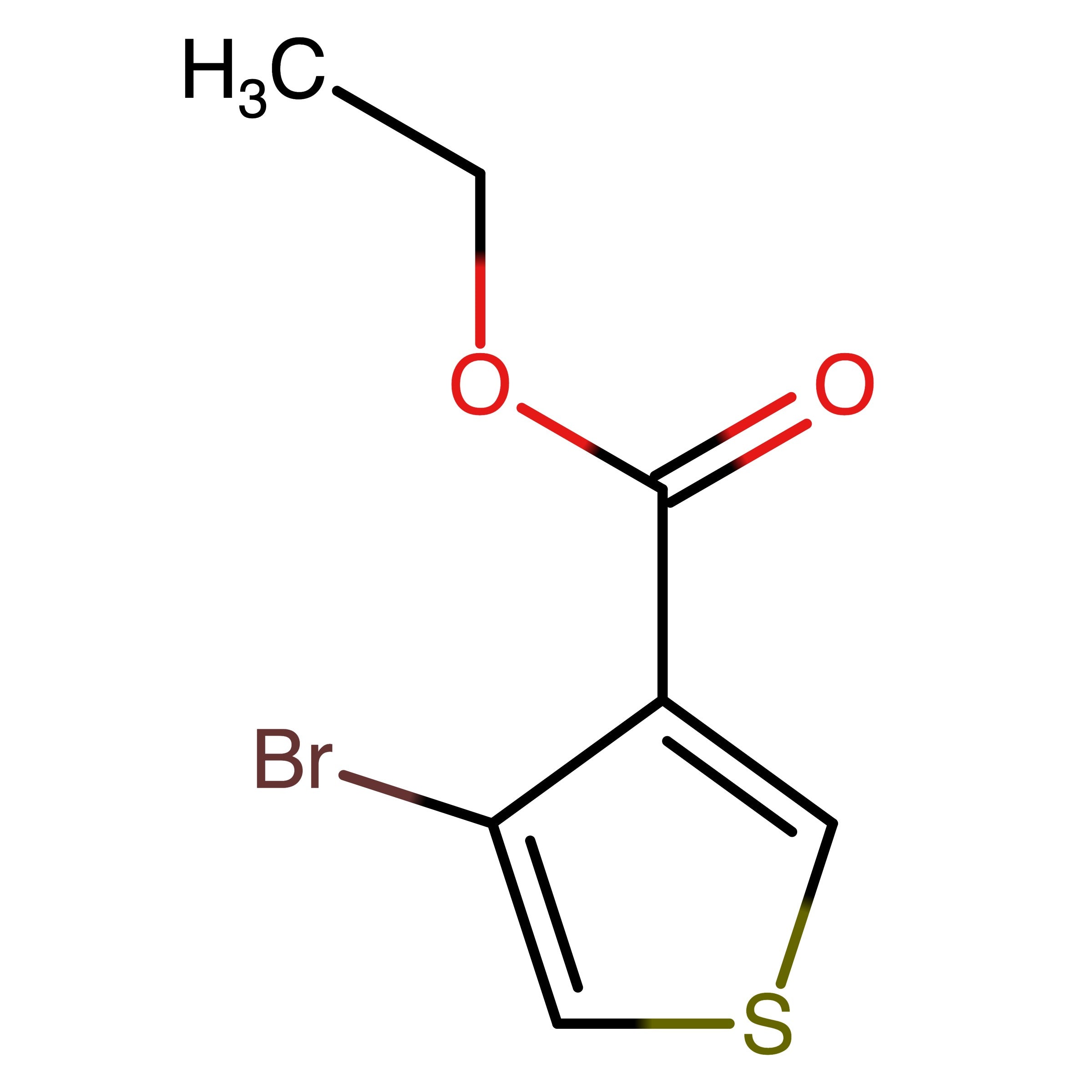 CAS RN 224449-33-6 | Ethyl 4-bromothiophene-3-carboxylate | MFCD14584478