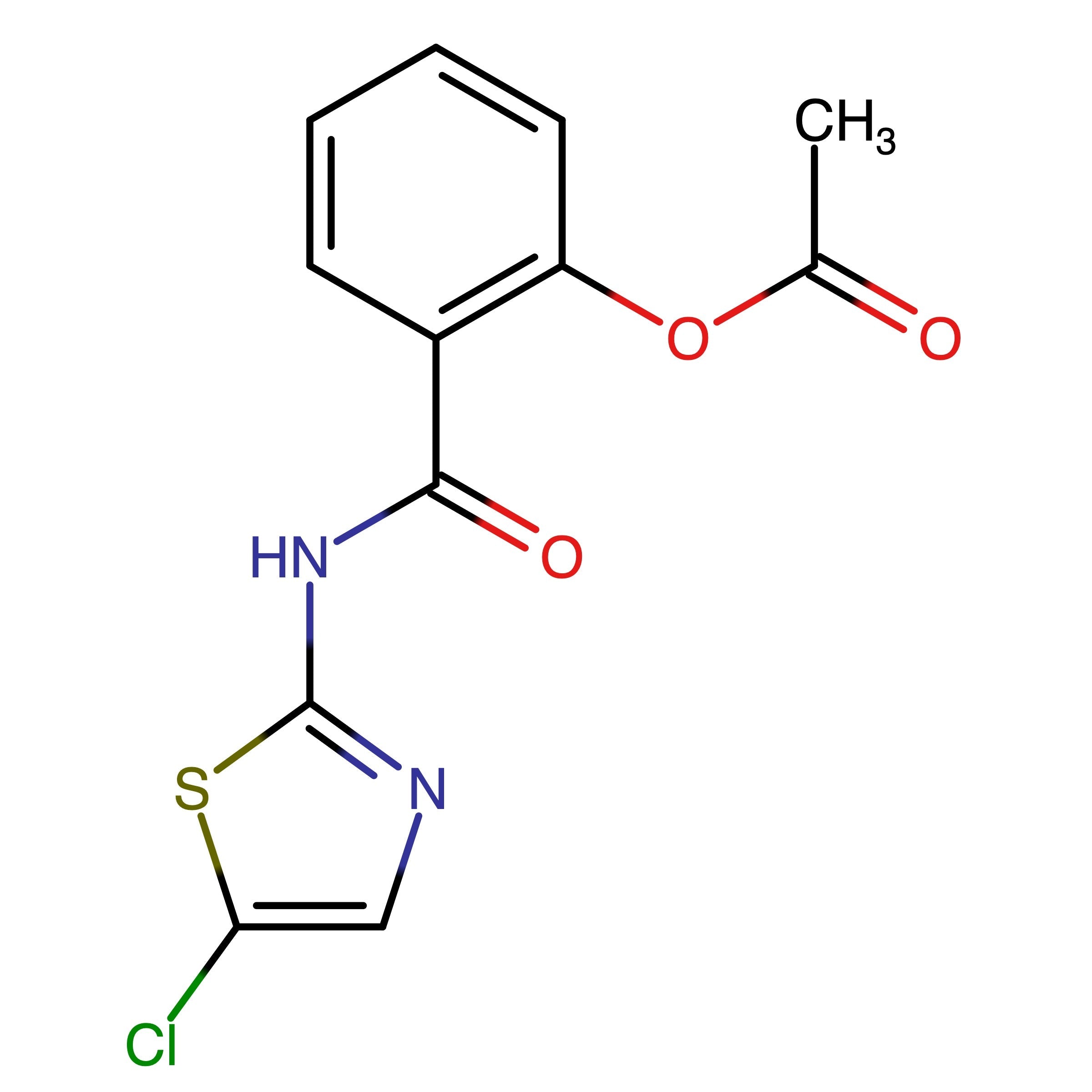 CAS RN 1349090-91-0 | 2-((5-Chlorothiazol-2-yl)carbamoyl)phenyl acetate