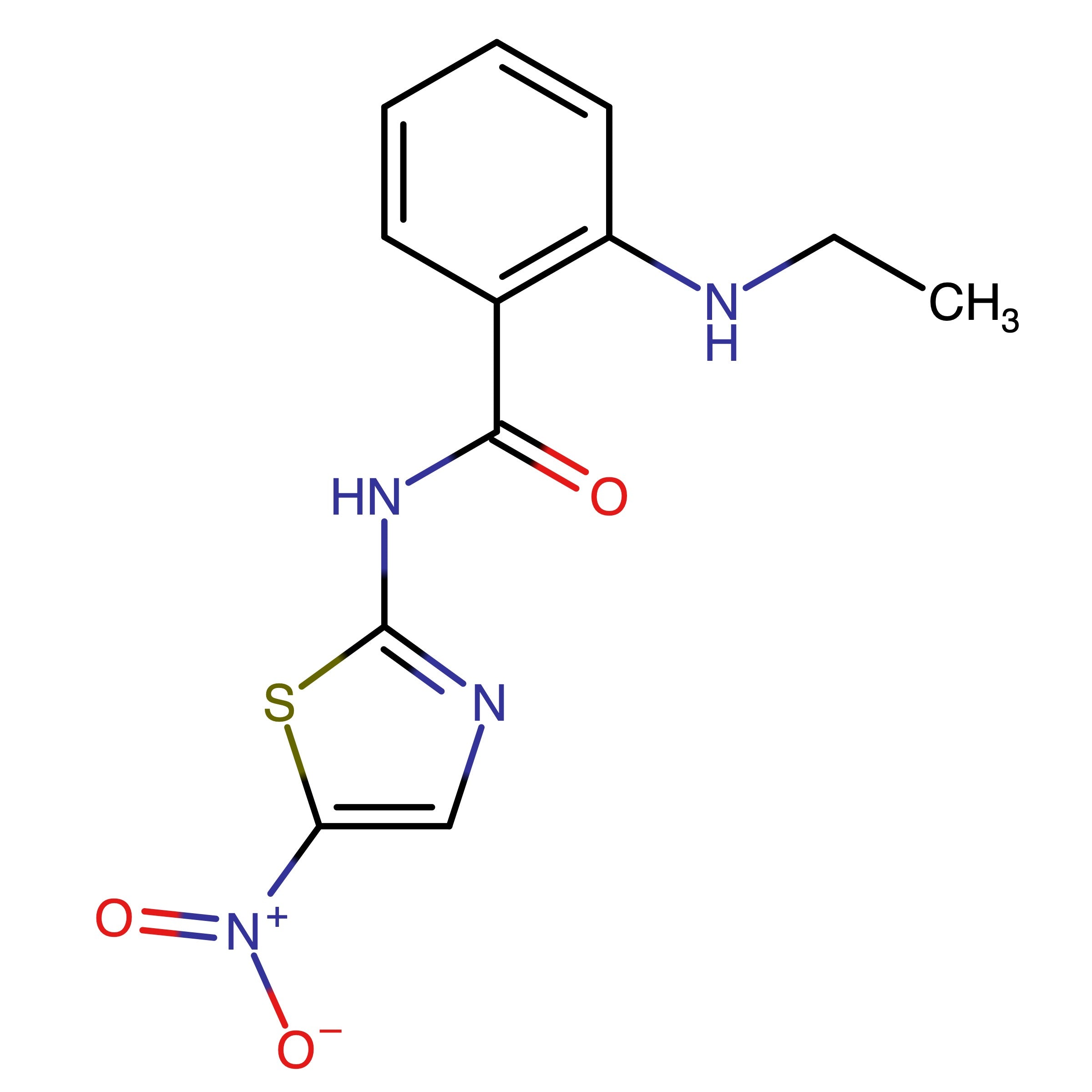CAS RN 2750069-20-4 | 2-(Ethylamino)-N-(5-nitrothiazol-2-yl)benzamide