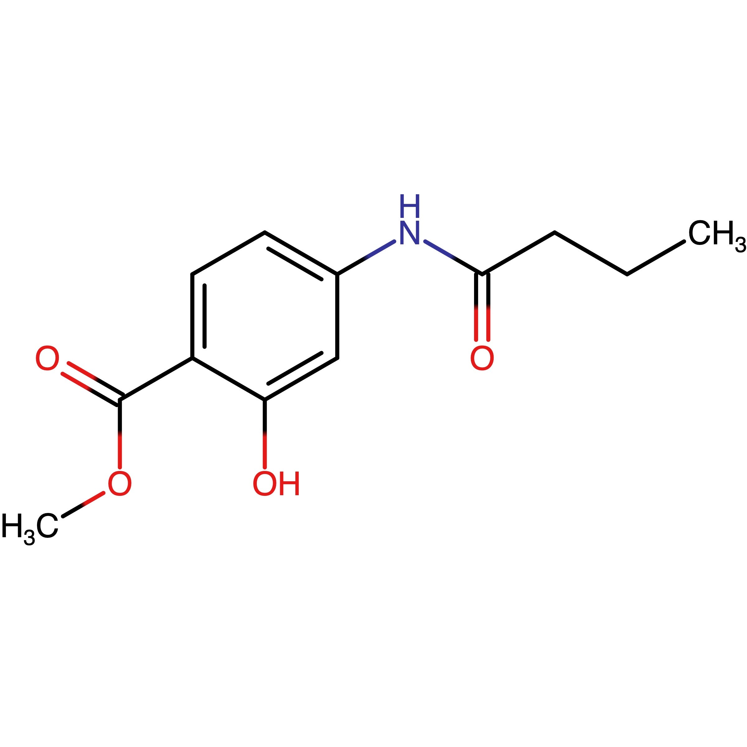 CAS RN 1373526-61-4 | Methyl 4-butyramido-2-hydroxybenzoate