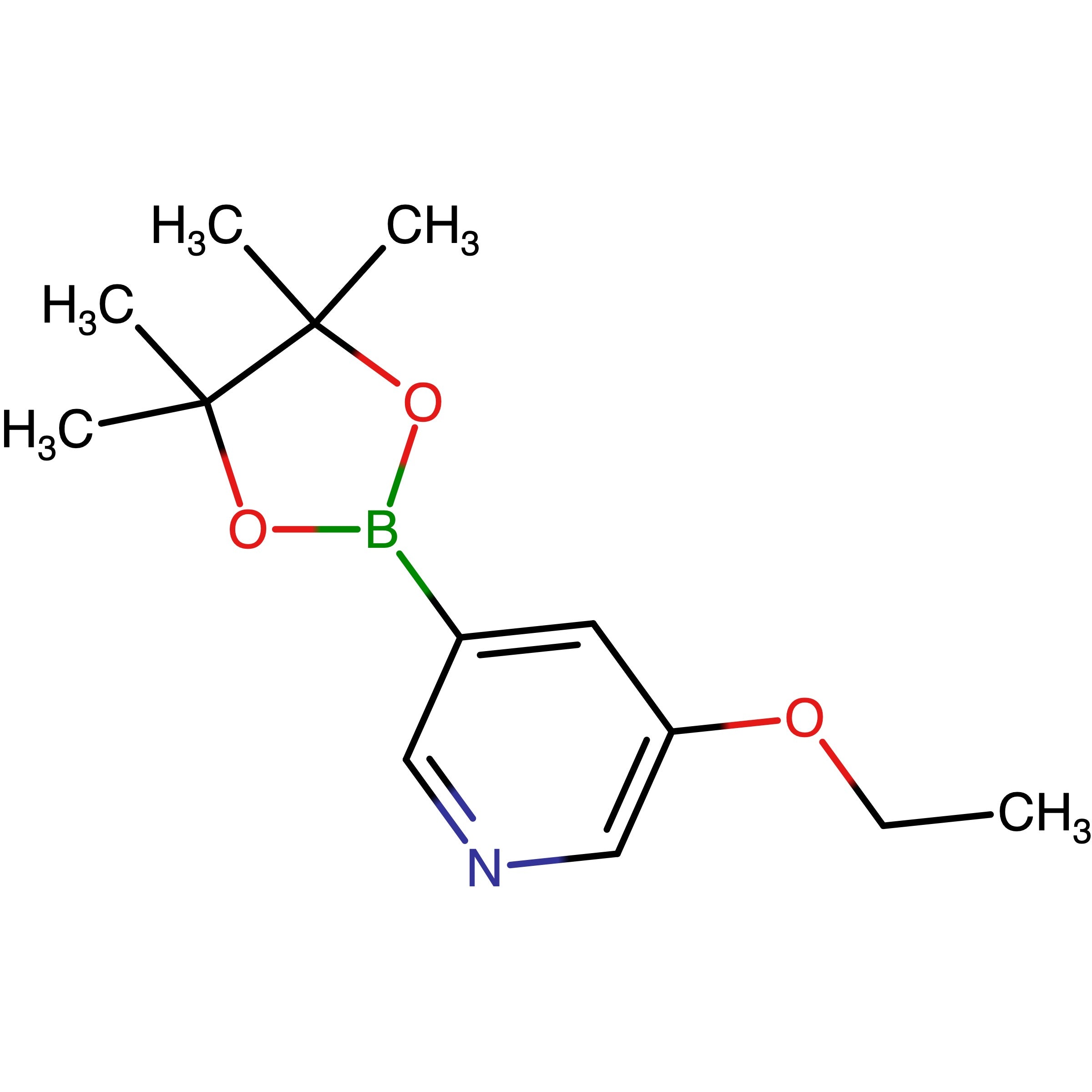 CAS 1171892-40-2 | 5-Ethoxypyridine-3-boronic acid pinacol ester | MFCD11878280