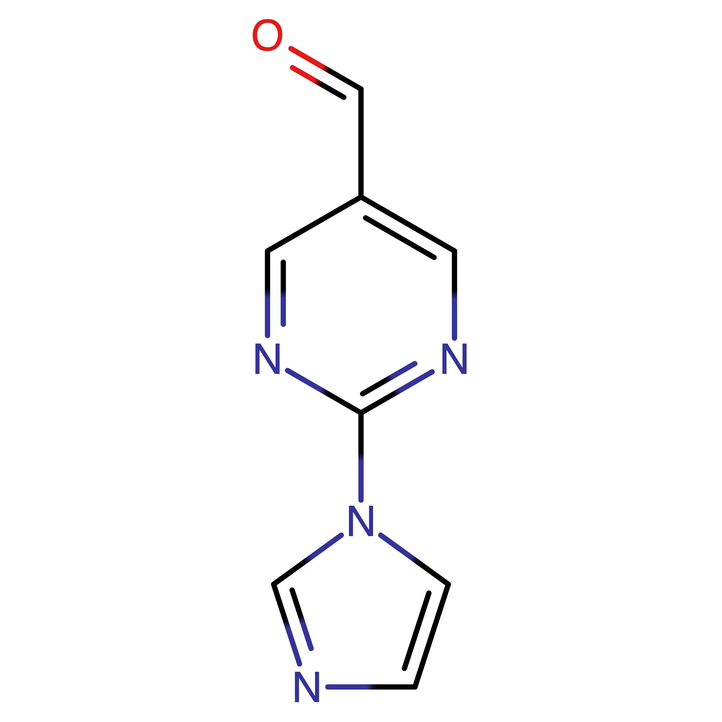CAS RN 944899-58-5 | 2-(1H-Imidazol-1-yl)pyrimidine-5-carbaldehyde