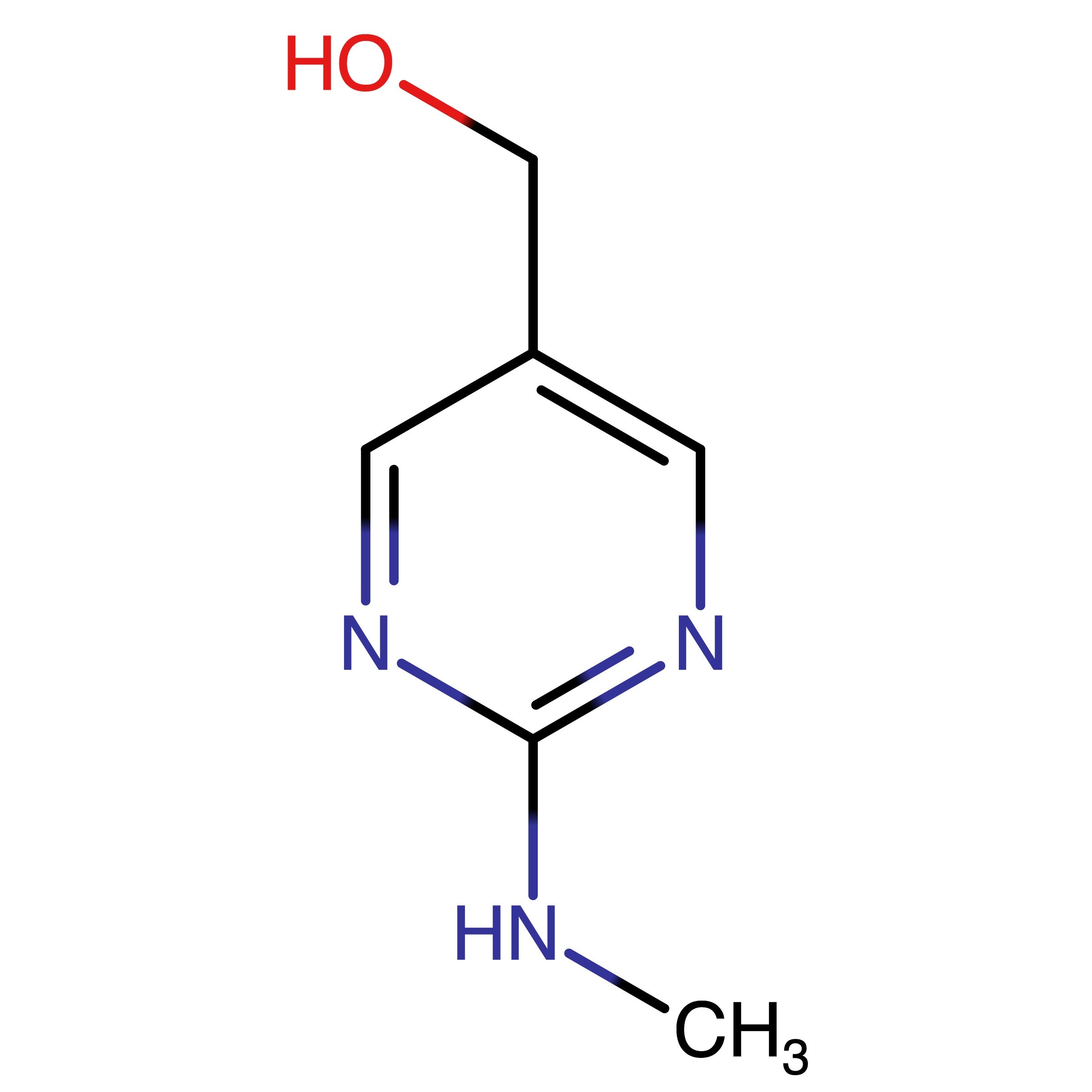 CAS RN 1861904-01-9 | (2-(Methylamino)pyrimidin-5-yl)methanol