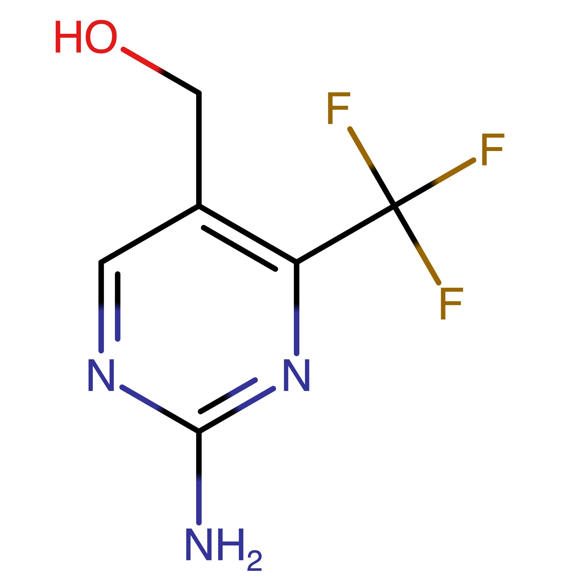 CAS RN 424789-62-8 | (2-Amino-4-(trifluoromethyl)pyrimidin-5-yl)methanol