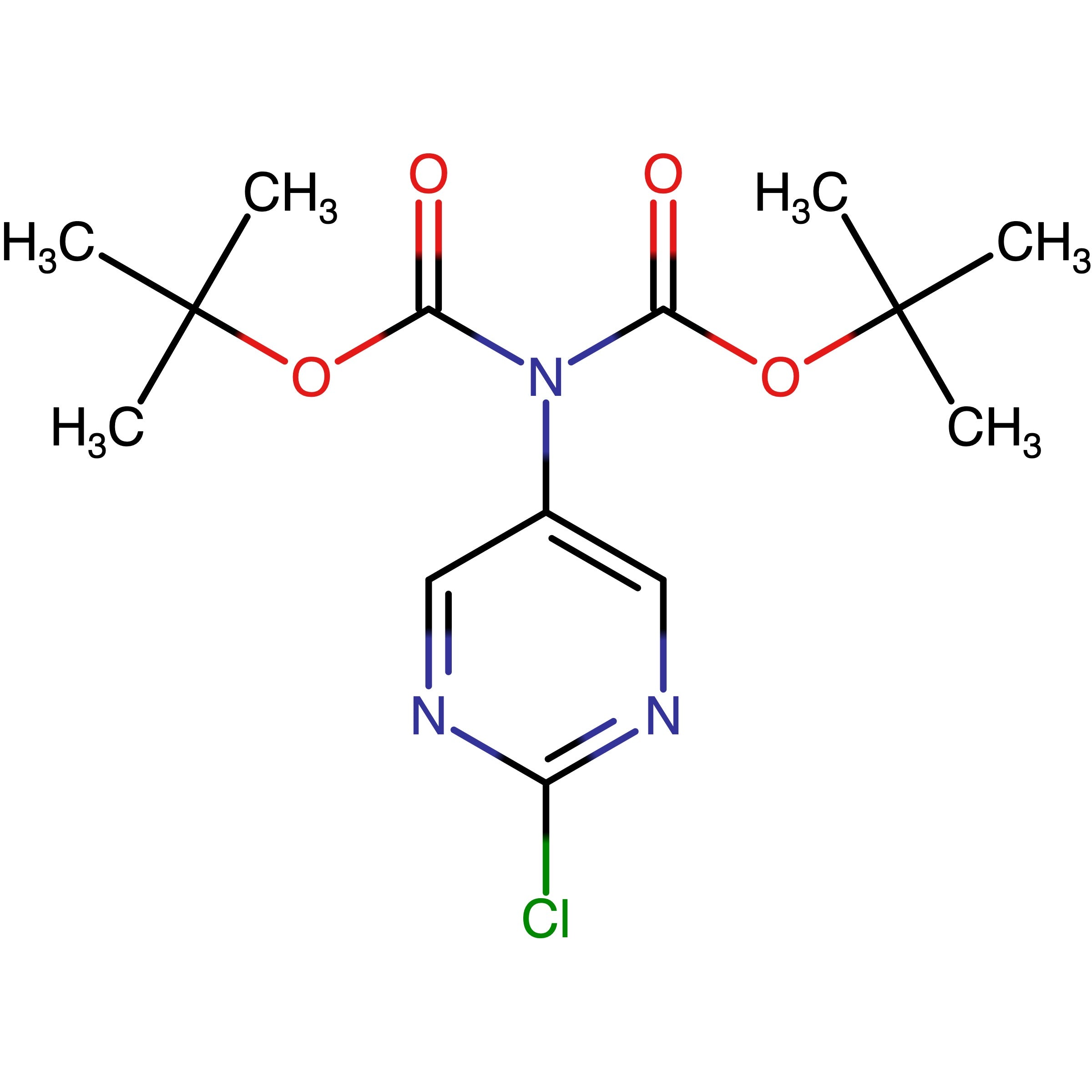 CAS RN 2137923-49-8 | tert-Butyl (tert-butoxycarbonyl)(2-chloropyrimidin-5-yl)carbamate