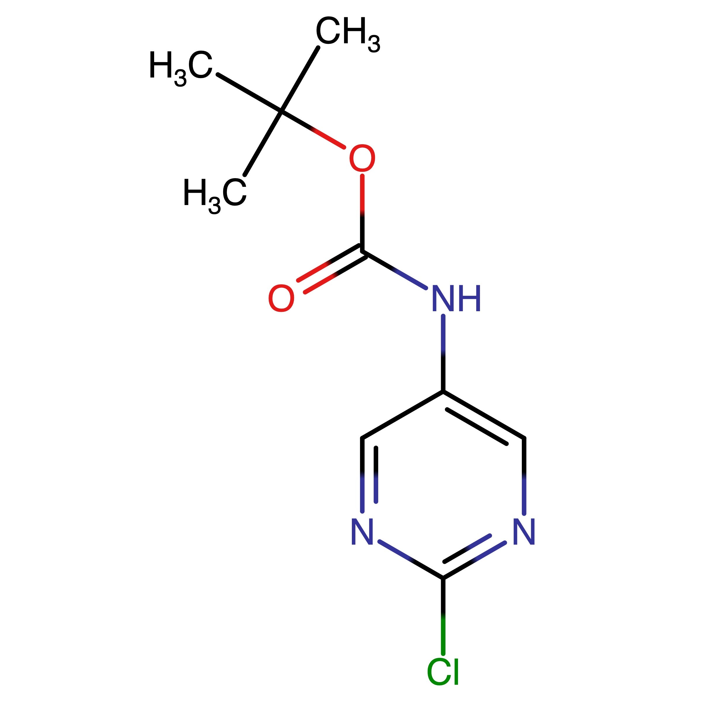 CAS RN 1688651-75-3 | tert-Butyl (2-chloropyrimidin-5-yl)carbamate