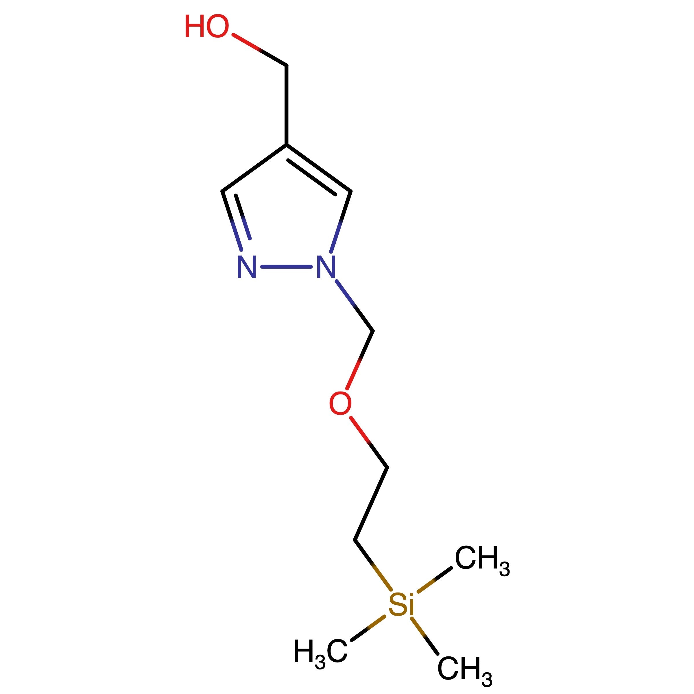 CAS RN 1382867-01-7 | (1-((2-(Trimethylsilyl)ethoxy)methyl)-1H-pyrazol-4-yl)methanol