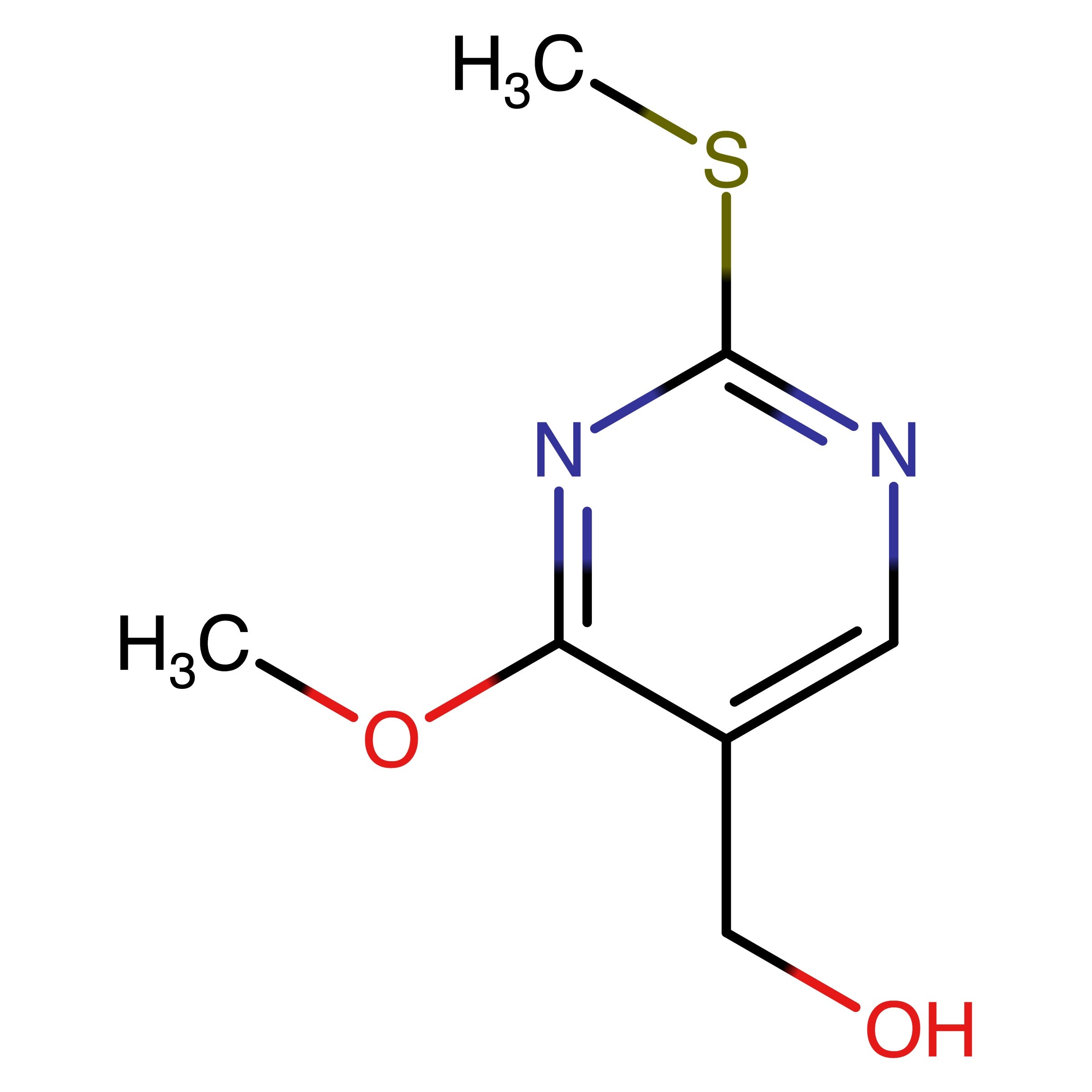 CAS RN 1591828-15-7 | (4-Methoxy-2-(methylthio)pyrimidin-5-yl)methanol
