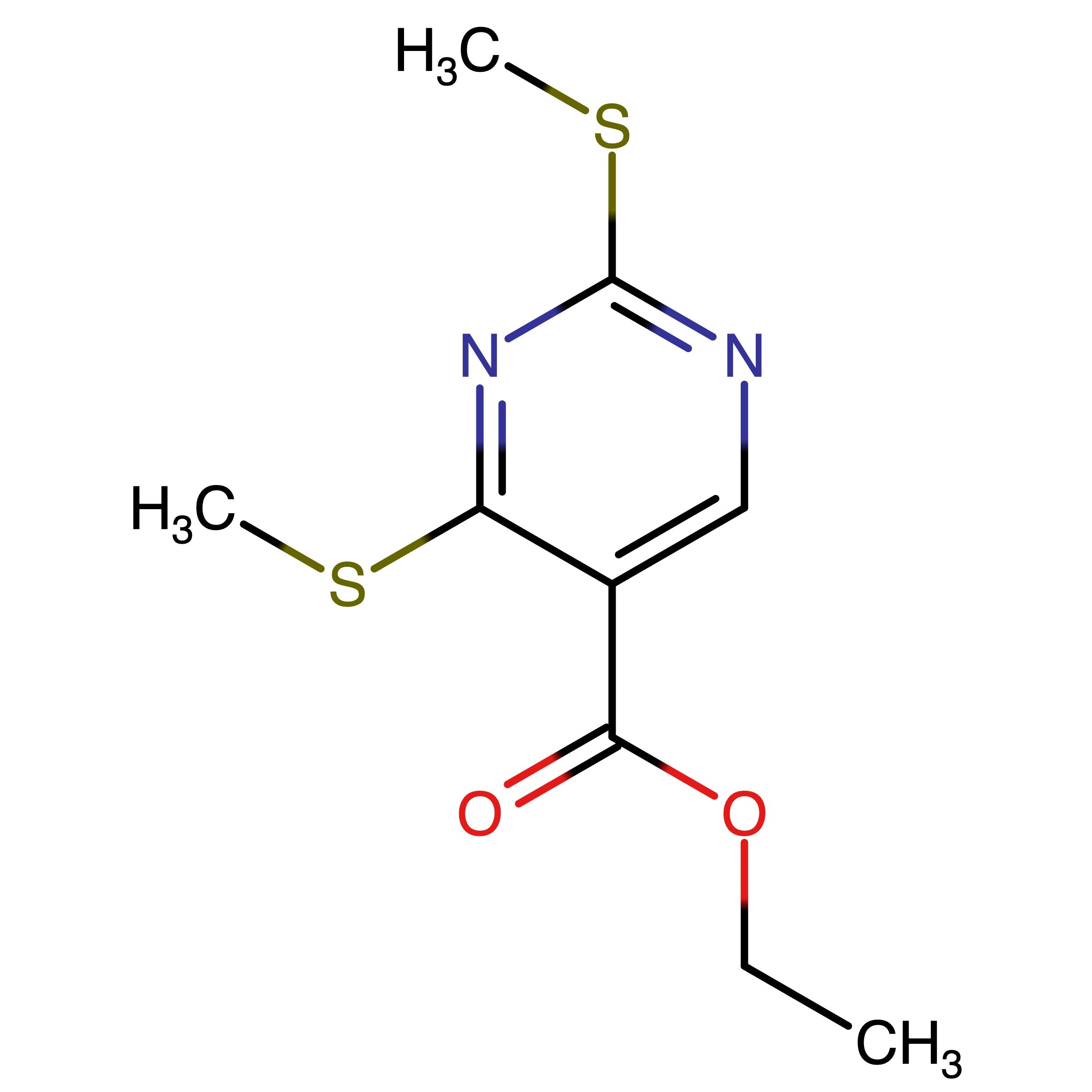 CAS RN 5909-25-1 | Ethyl 2,4-bis(methylthio)pyrimidine-5-carboxylate