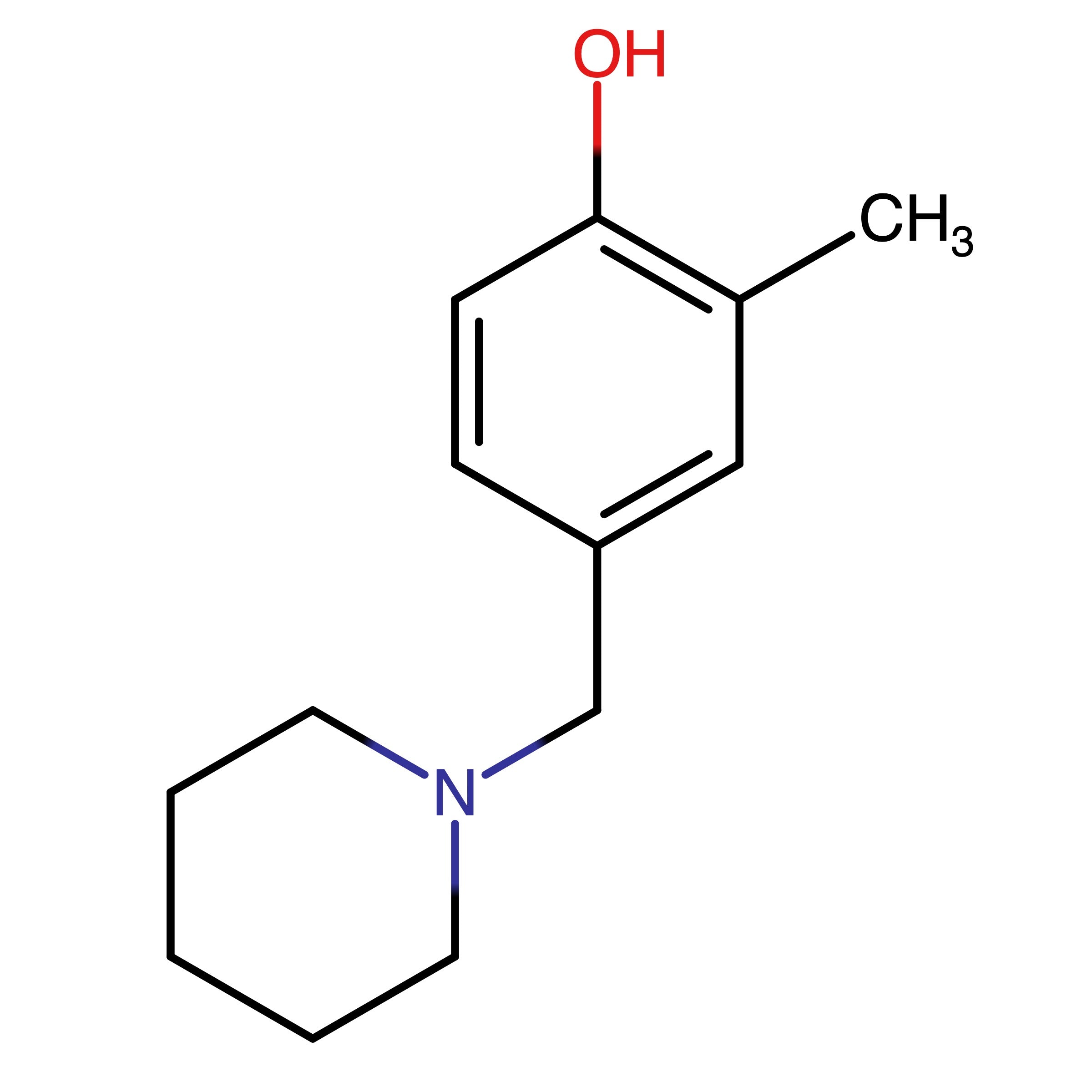 CAS RN 68097-75-6 | 2-Methyl-4-(piperidin-1-ylmethyl)phenol