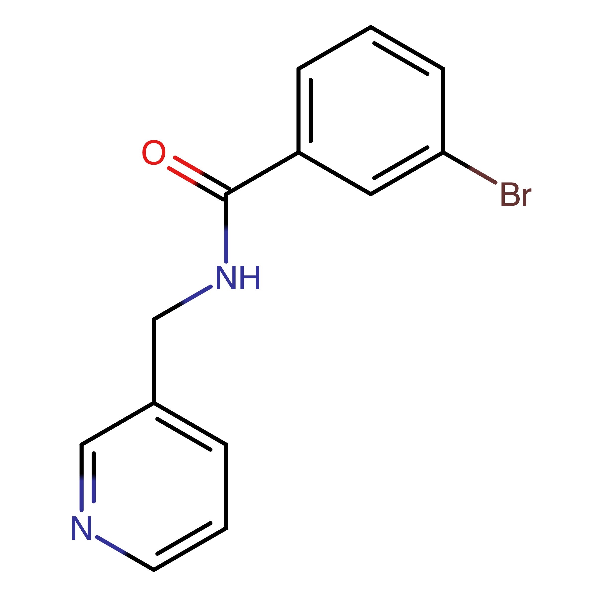 CAS RN 331864-53-0 | 3-Bromo-N-(pyridin-3-ylmethyl)benzamide