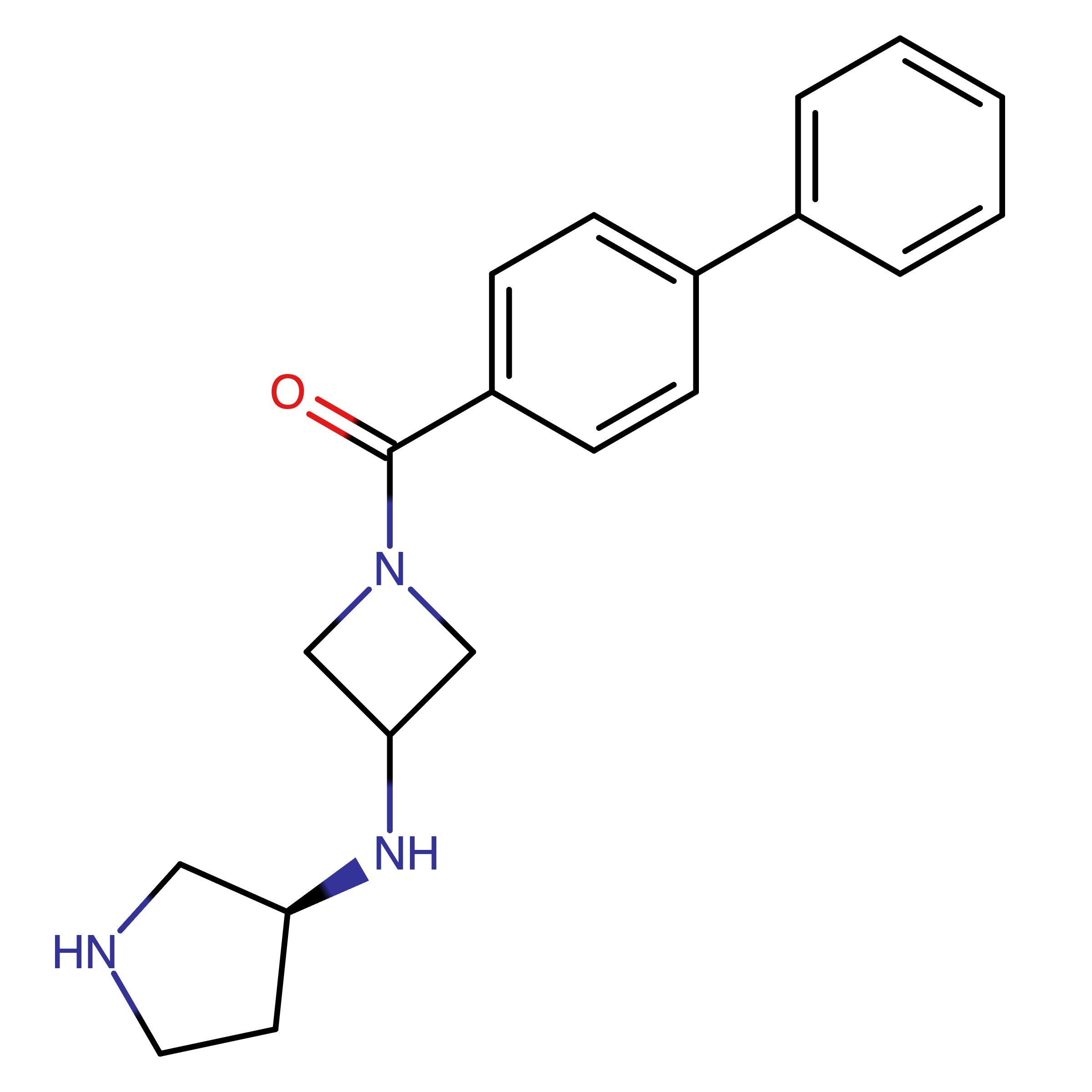 CAS RN 1373525-61-1 | (S)-[1,1'-Biphenyl]-4-yl(3-(pyrrolidin-3-ylamino)azetidin-1-yl)methanone