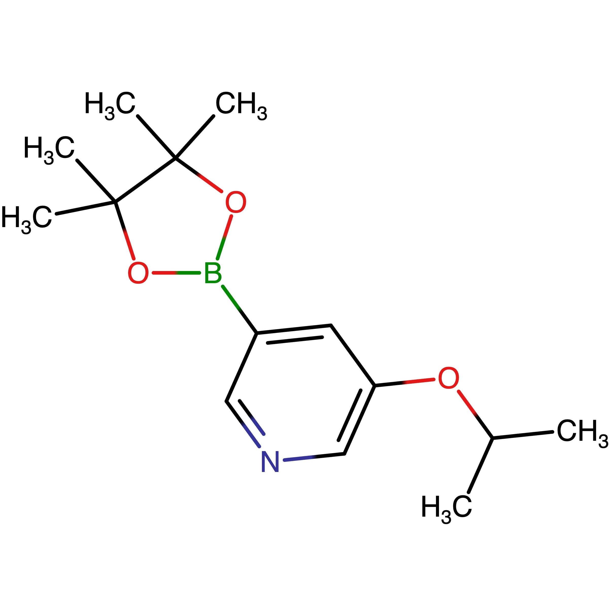 CAS 1171892-42-4 | 3-Propan-2-yloxy-5-(4,4,5,5-tetramethyl-1,3,2-dioxaborolan-2-yl)pyridine | MFCD13182246