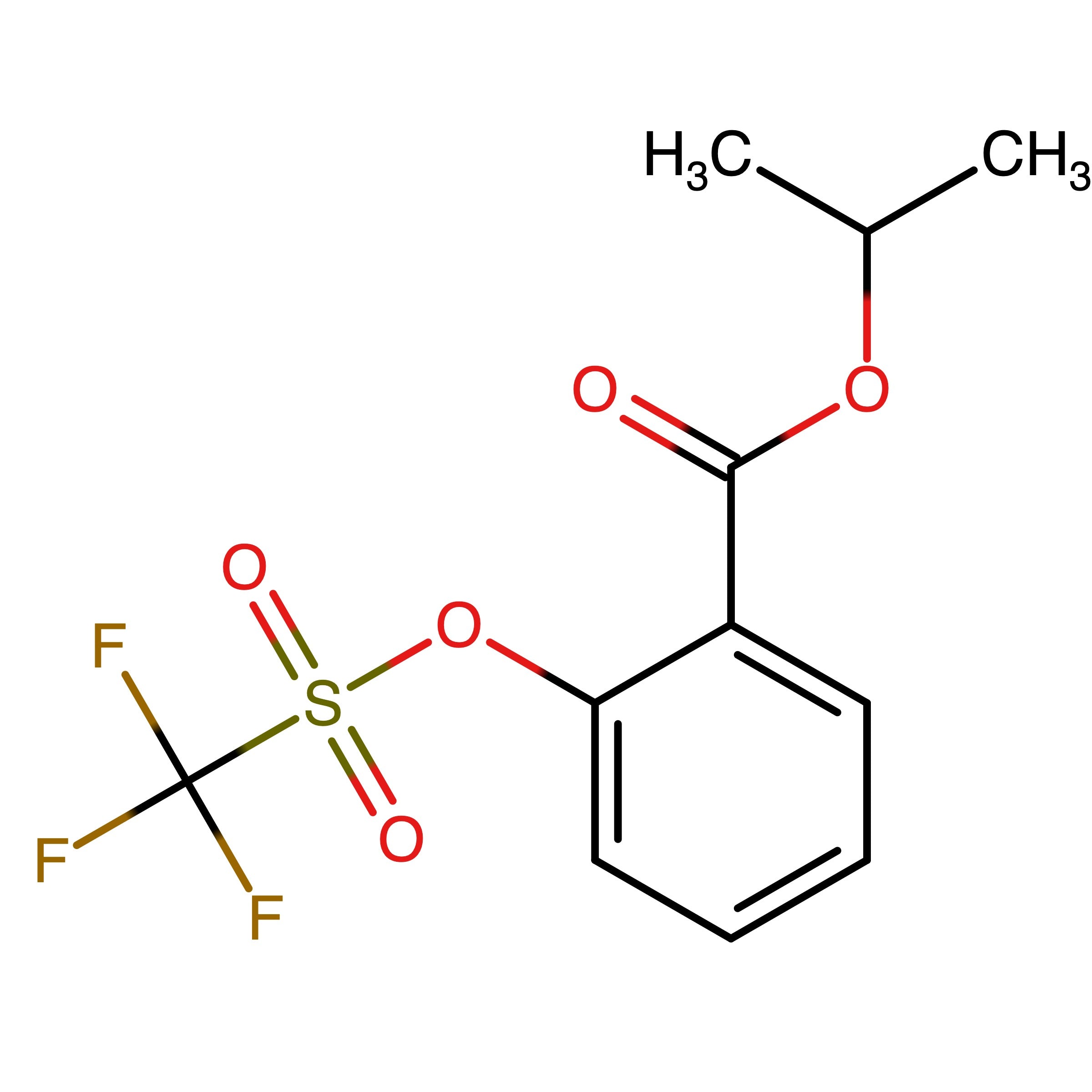 CAS RN 2926634-29-7 | Isopropyl 2-(((trifluoromethyl)sulfonyl)oxy)benzoate