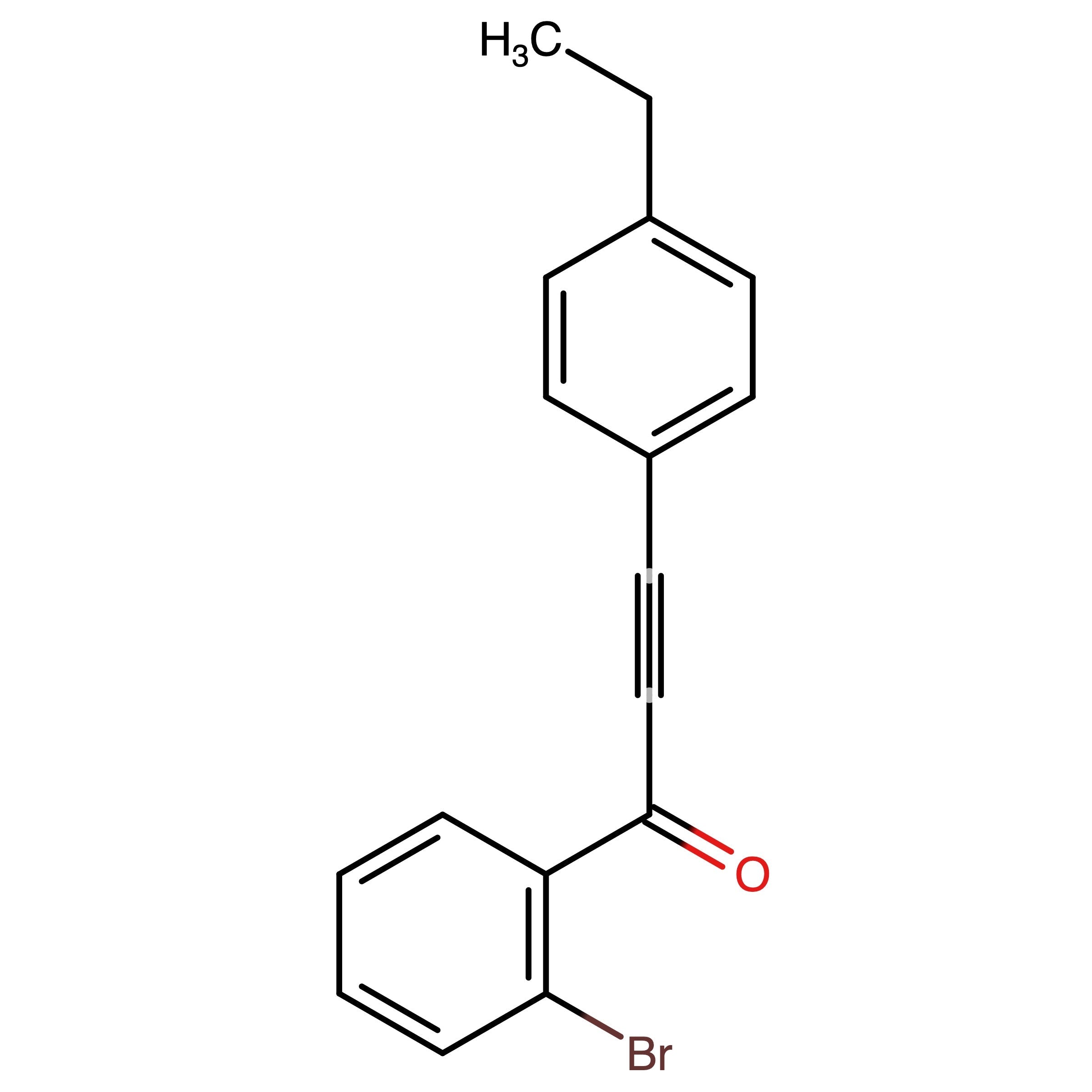 CAS RN 1203669-20-8 | 1-(2-Bromophenyl)-3-(4-ethylphenyl)prop-2-yn-1-one