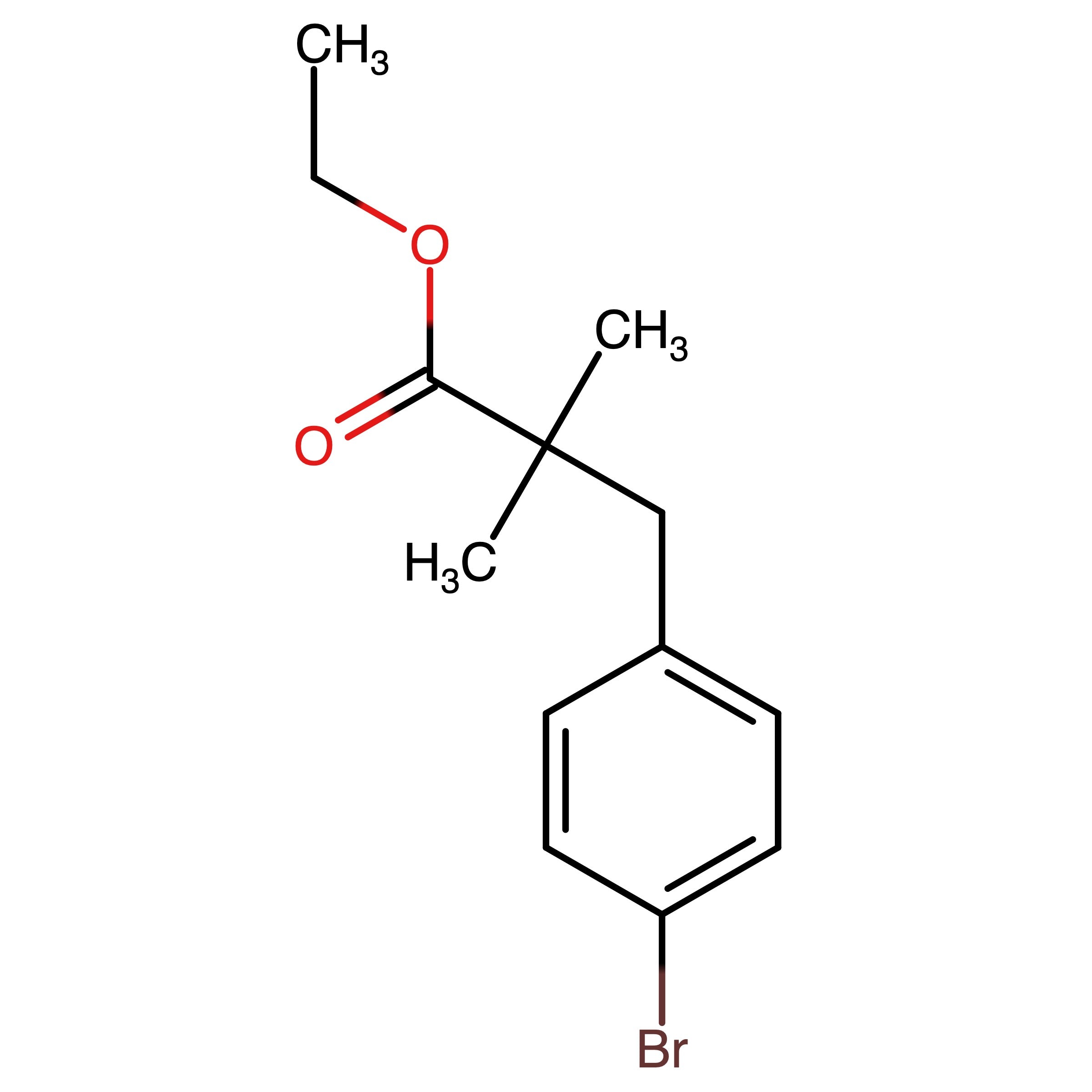 CAS RN 2095485-76-8 | Ethyl 3-(4-bromophenyl)-2,2-dimethylpropanoate | MFCD32660055