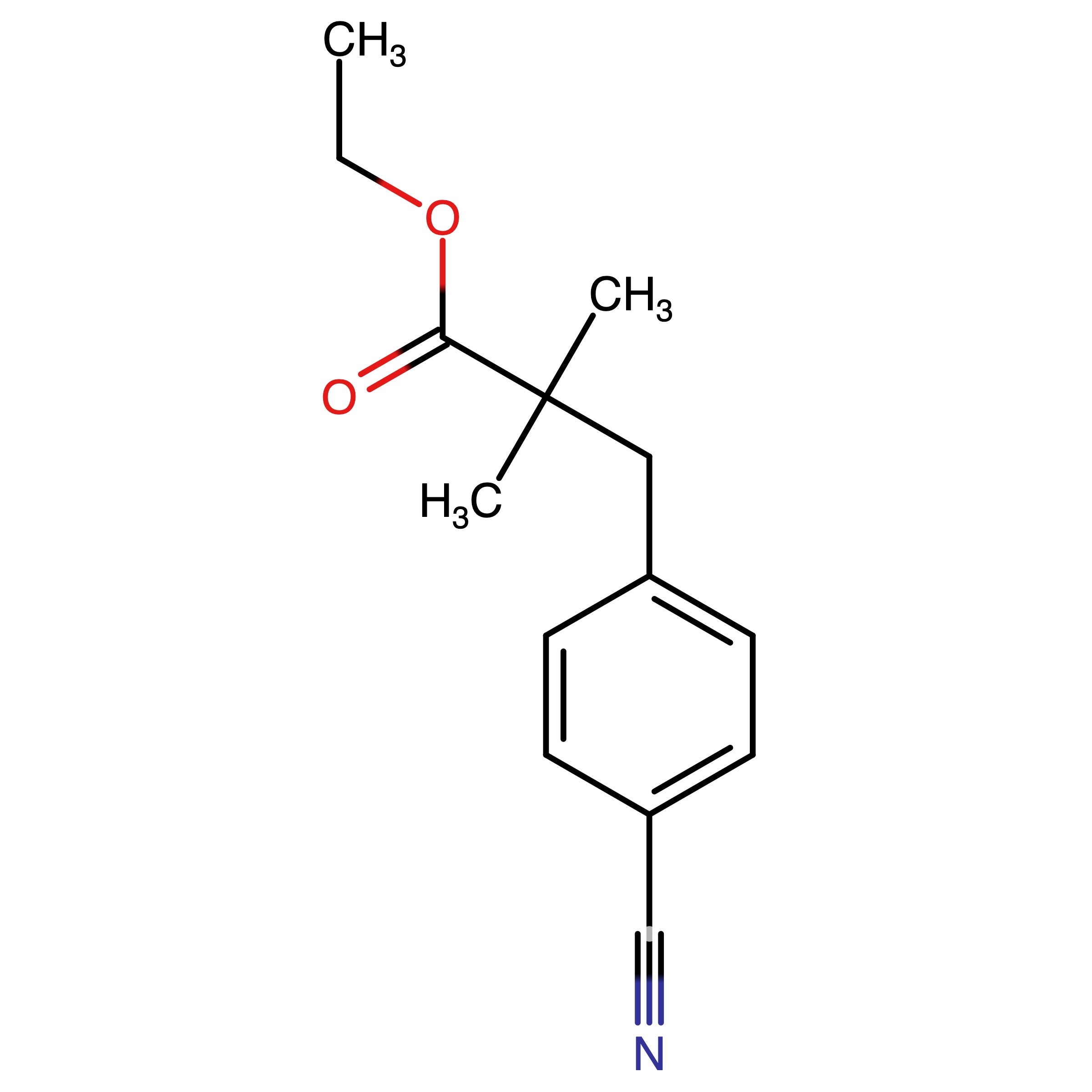 CAS RN 2120604-44-4 | ethyl 3-(4-carbonitrilphenyl)-2,2-dimethylpropanoate