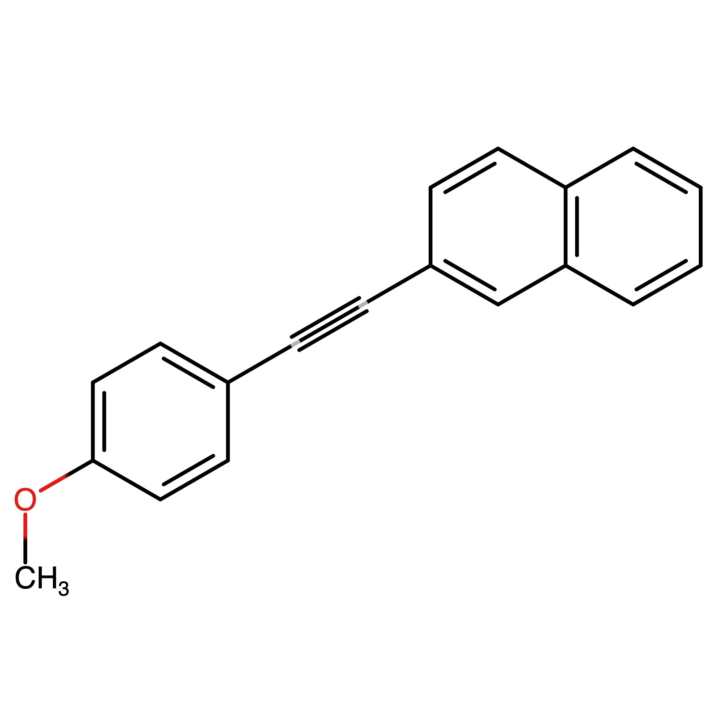 CAS RN 1007120-37-7 | 2-((4-Methoxyphenyl)ethynyl)naphthalene