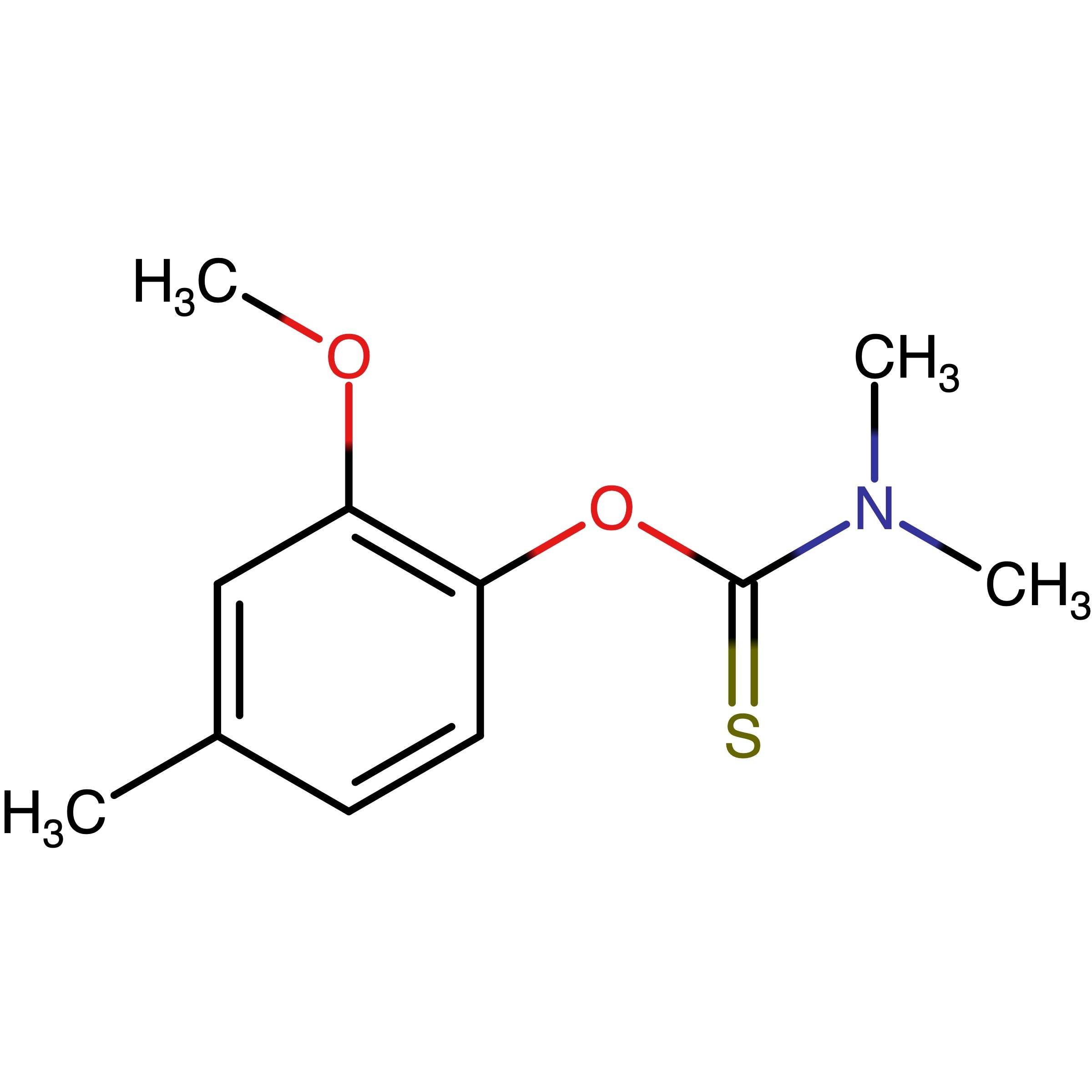 CAS RN 71912-75-9 | O-(2-Methoxy-4-methylphenyl)-N,N-dimethylthiocarbamate