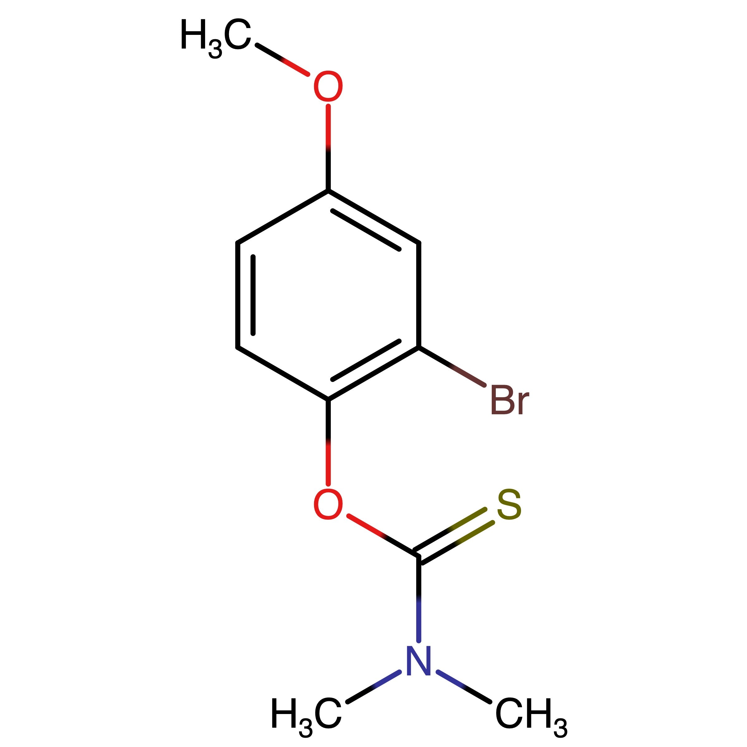 CAS RN 263862-66-4 | O-(2-Bromo-4-methoxyphenyl)-N,N-dimethylthiocarbamate