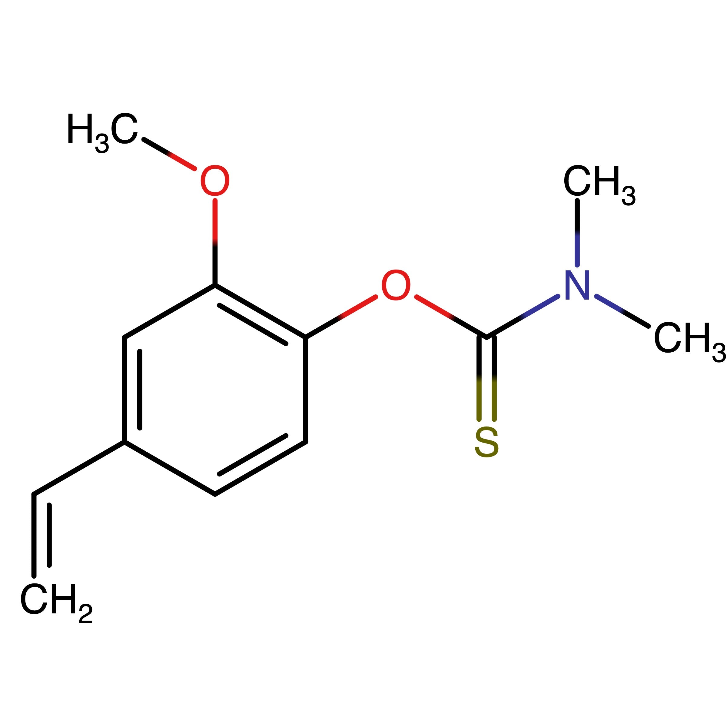 CAS RN 2301865-63-2 | O-(2-Methoxy-4-vinylphenyl)-N,N-dimethylthiocarbamate