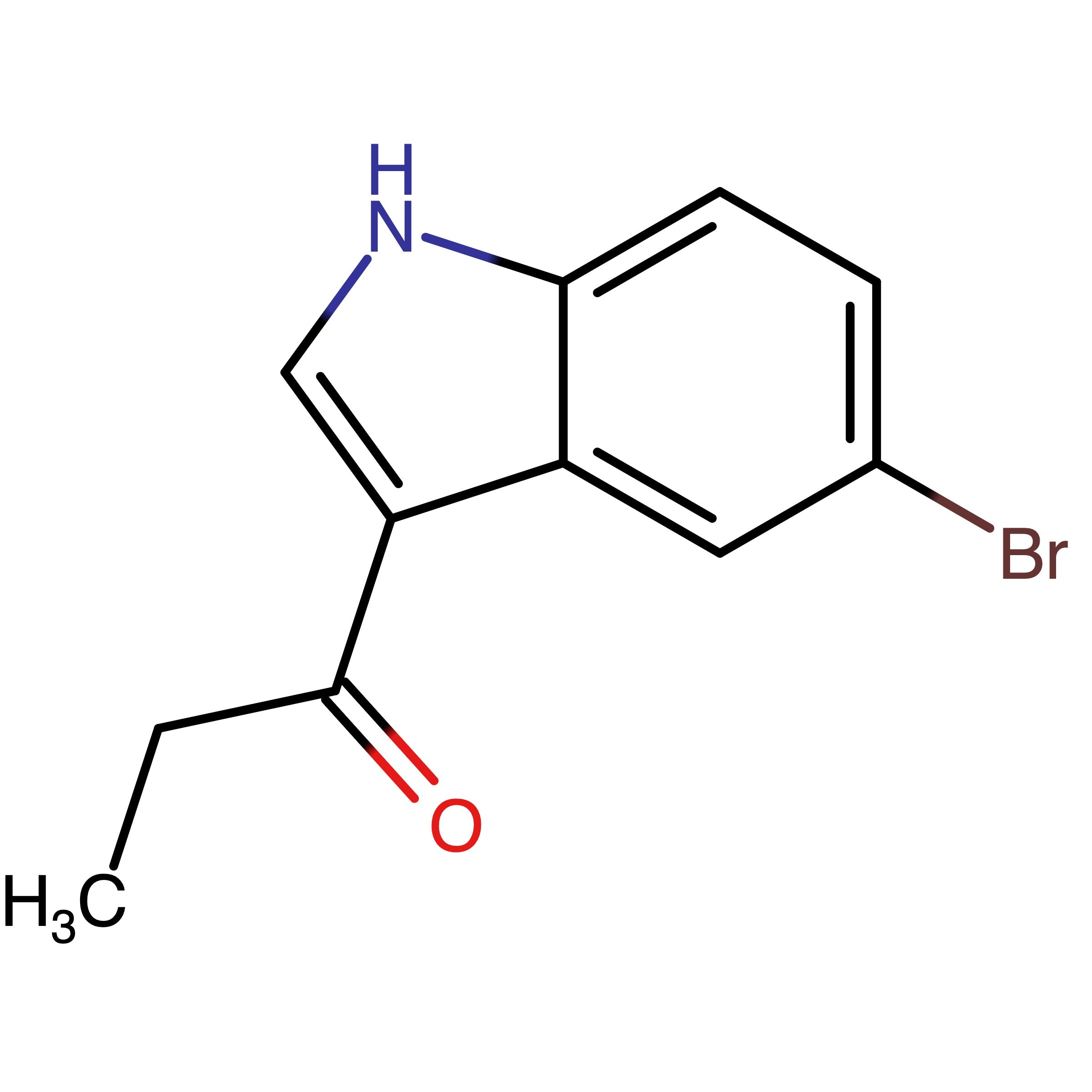 CAS RN 19620-91-8 | 1-(5-Bromo-1H-indol-3-yl)propan-1-one