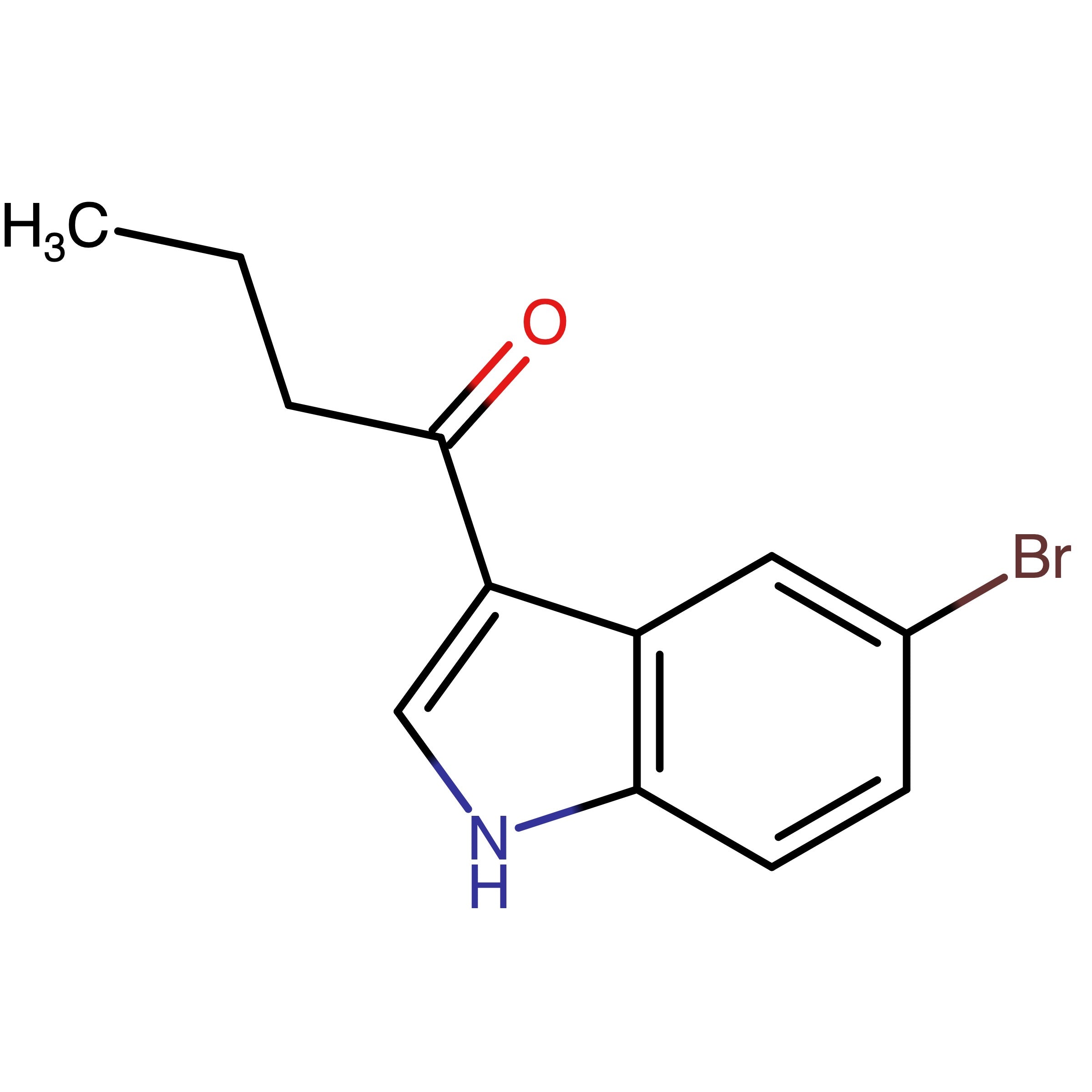 CAS RN 558469-84-4 | 3-Butyryl-5-bromo-1H-indole