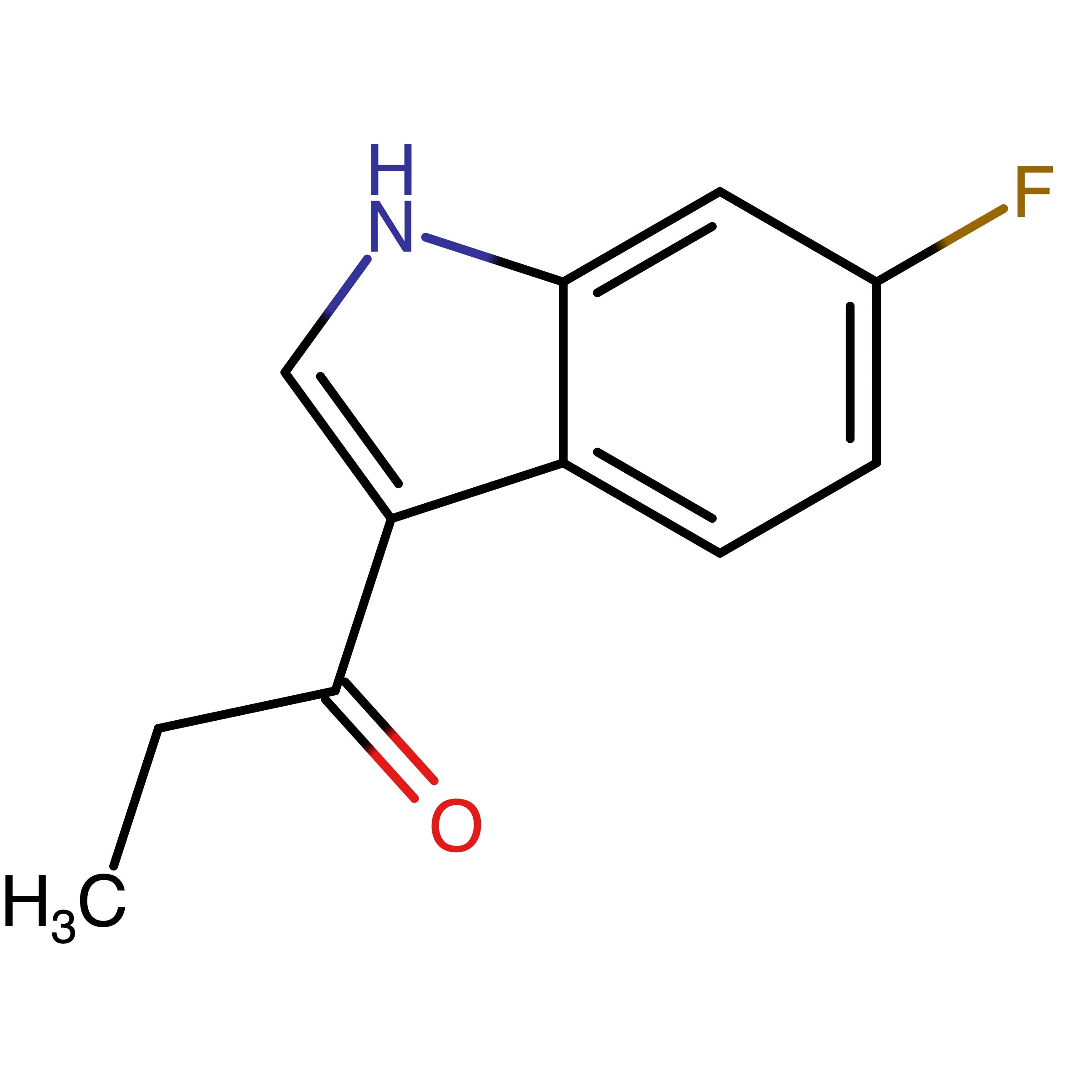 CAS RN 1094754-76-3 | 1-(6-Fluoro-1H-indol-3-yl)propan-1-one