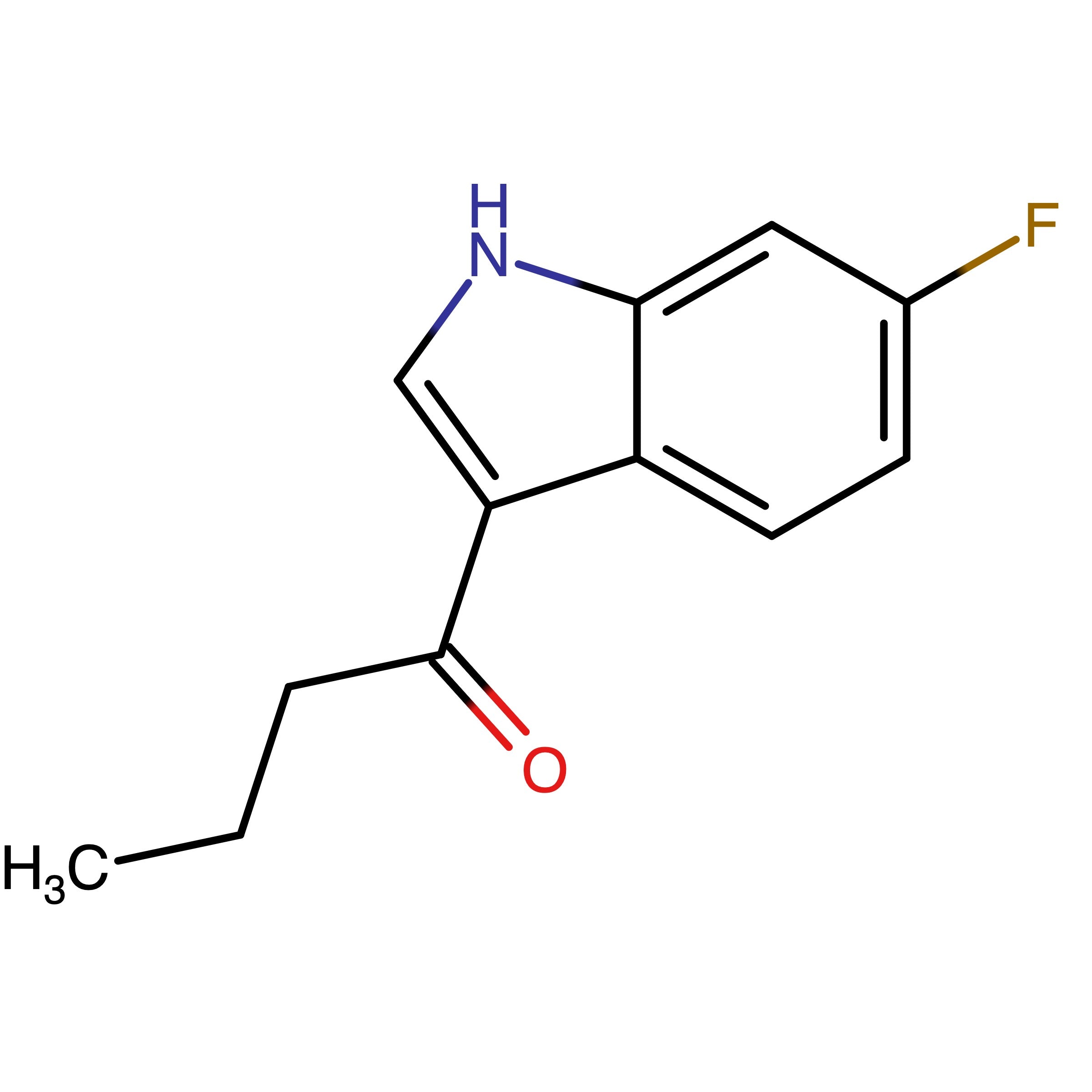 CAS RN 1094511-33-7 | 1-(6-Fluoro-1H-indol-3-yl)butan-1-one