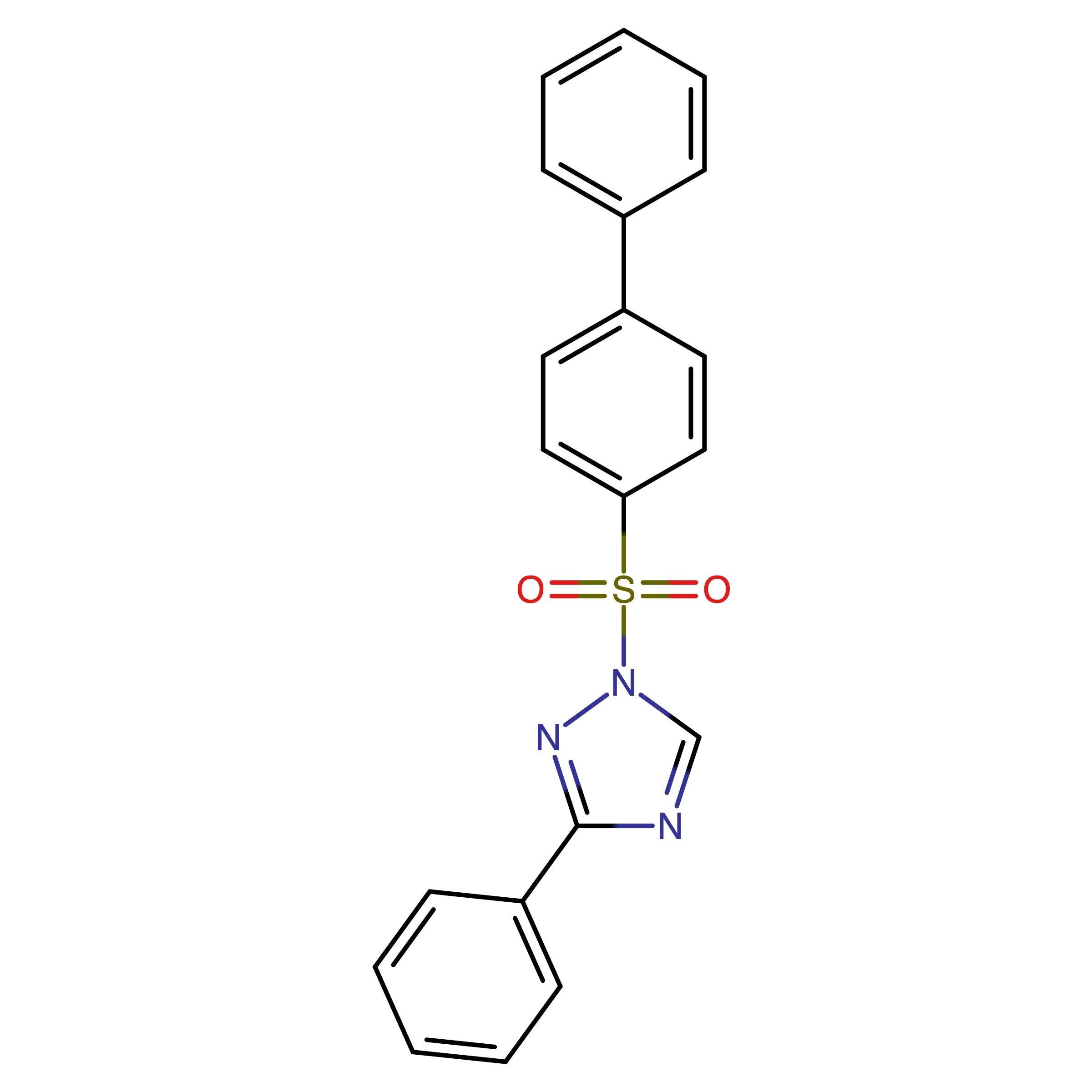 CAS RN 2429963-70-0 | 1-([1,1'-Biphenyl]-4-ylsulfonyl)-3-phenyl-1H-1,2,4-triazole
