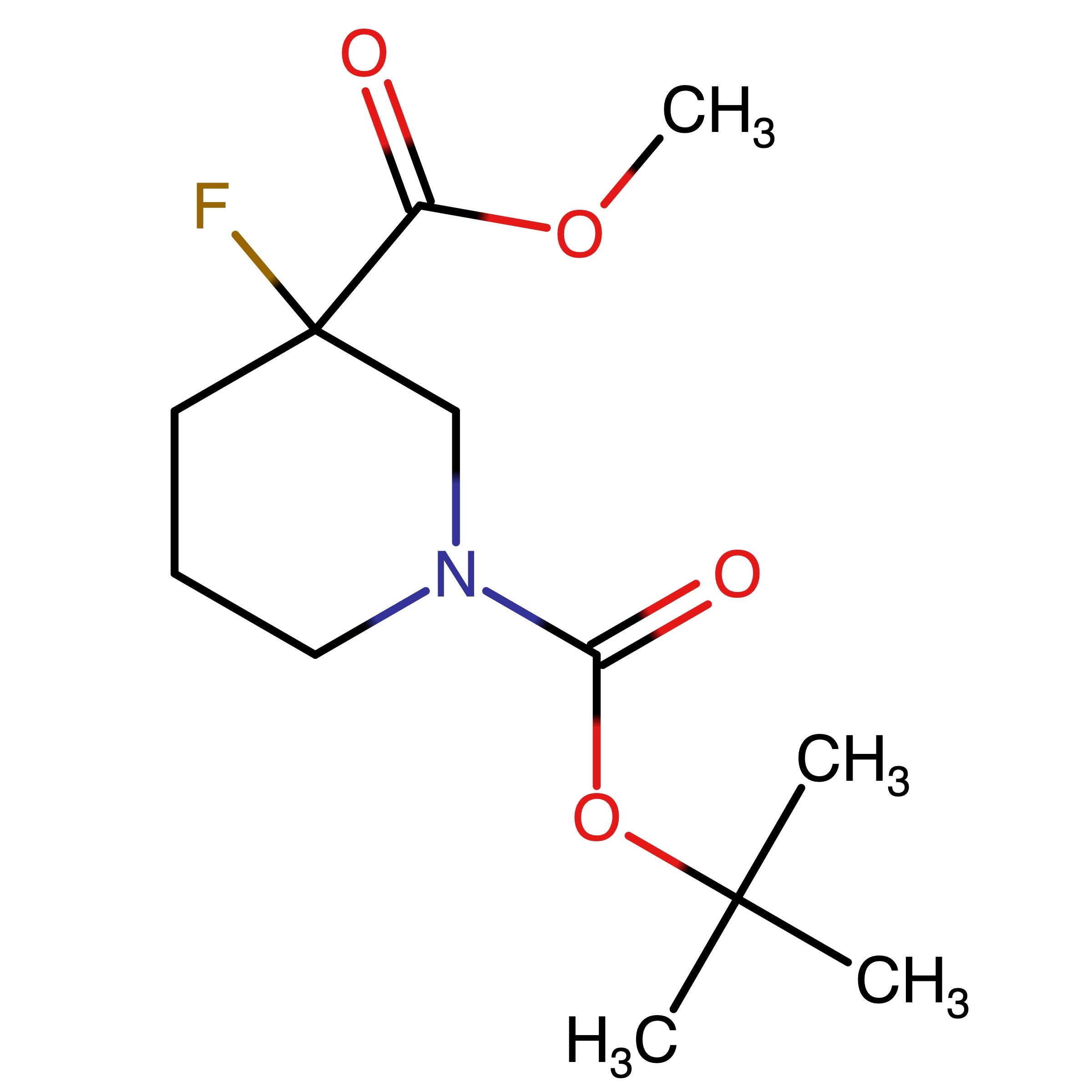 CAS 934342-31-1 | Methyl 1-Boc-3-fluoropiperidine-3-carboxylate | MFCD15071782