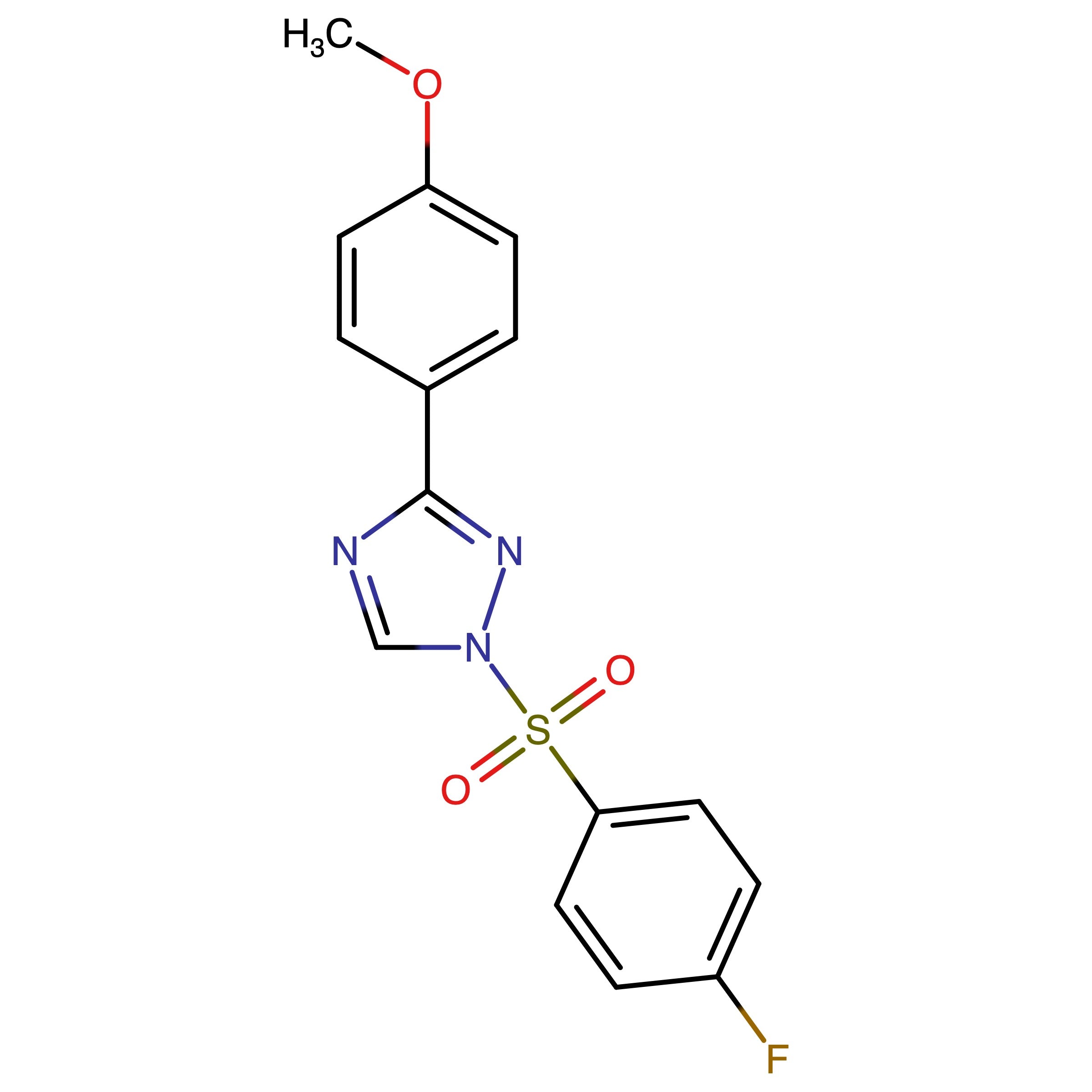 CAS RN 2429963-62-0 | 1-((4-Fluorophenyl)sulfonyl)-3-(4-methoxyphenyl)-1H-1,2,4-triazole