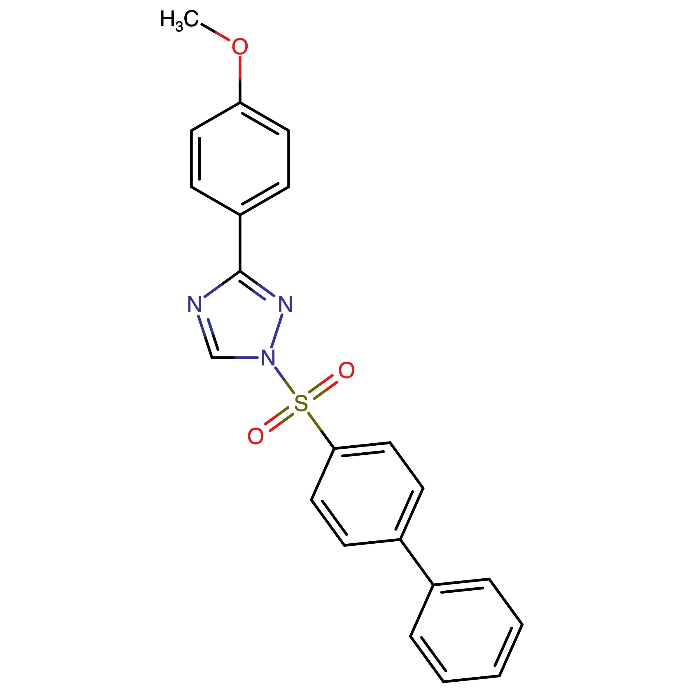 CAS RN 2429963-83-5 | 1-([1,1'-Biphenyl]-4-ylsulfonyl)-3-(4-methoxyphenyl)-1H-1,2,4-triazole