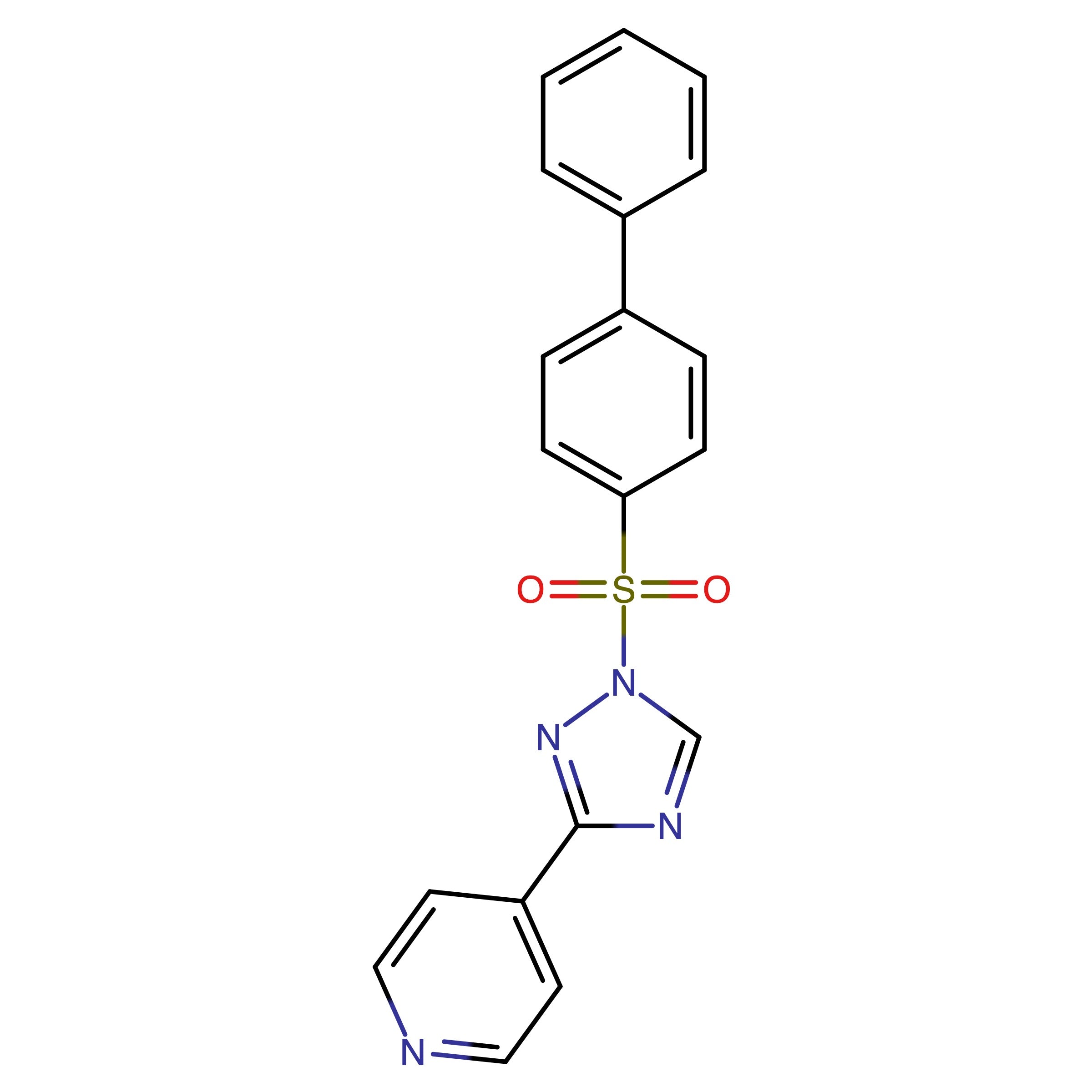 CAS RN 2429964-57-6 | 4-(1-([1,1'-Biphenyl]-4-ylsulfonyl)-1H-1,2,4-triazol-3-yl)pyridine